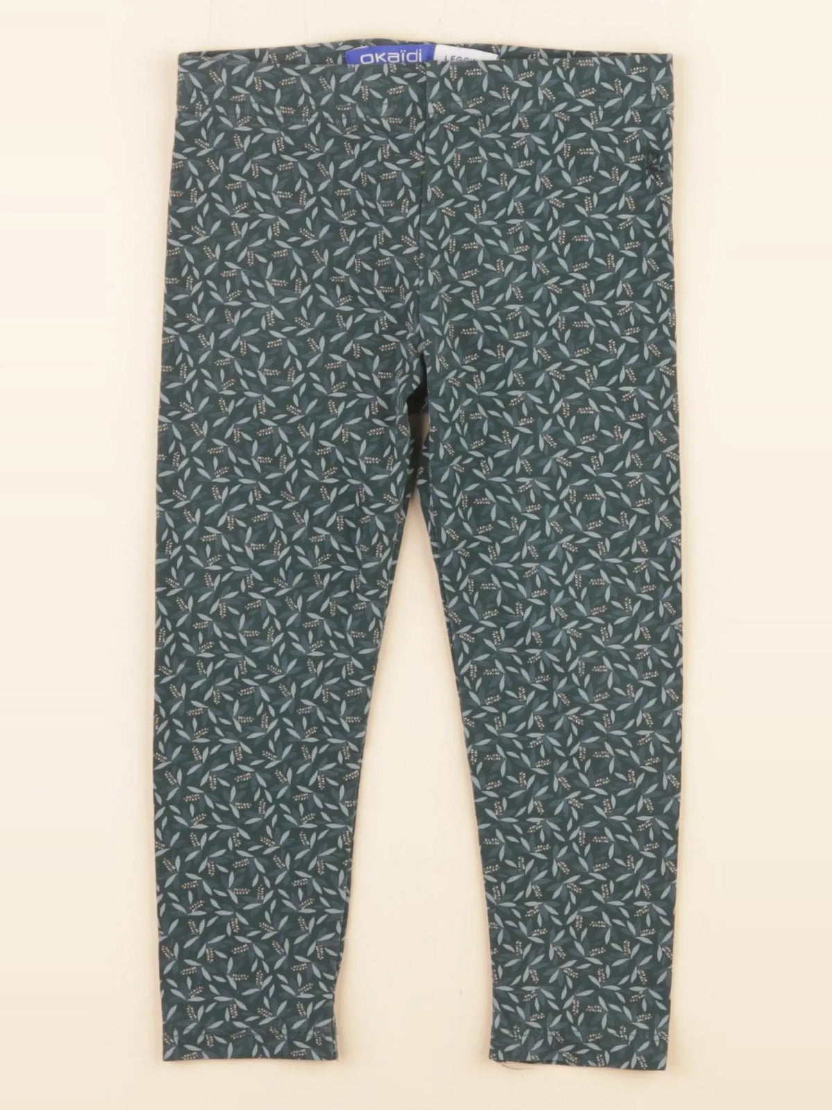 Okaidi - legging vert - 3 ans