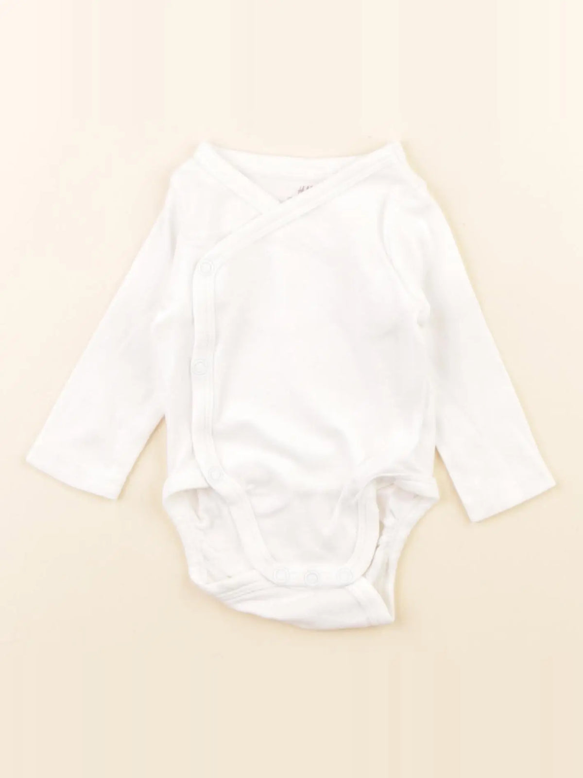 H&M - body blanc - 0/1 mois