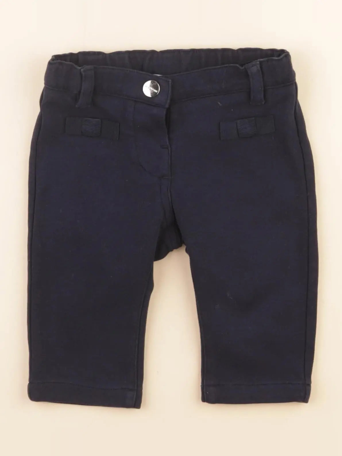 Jacadi - pantalon bleu - 6 mois