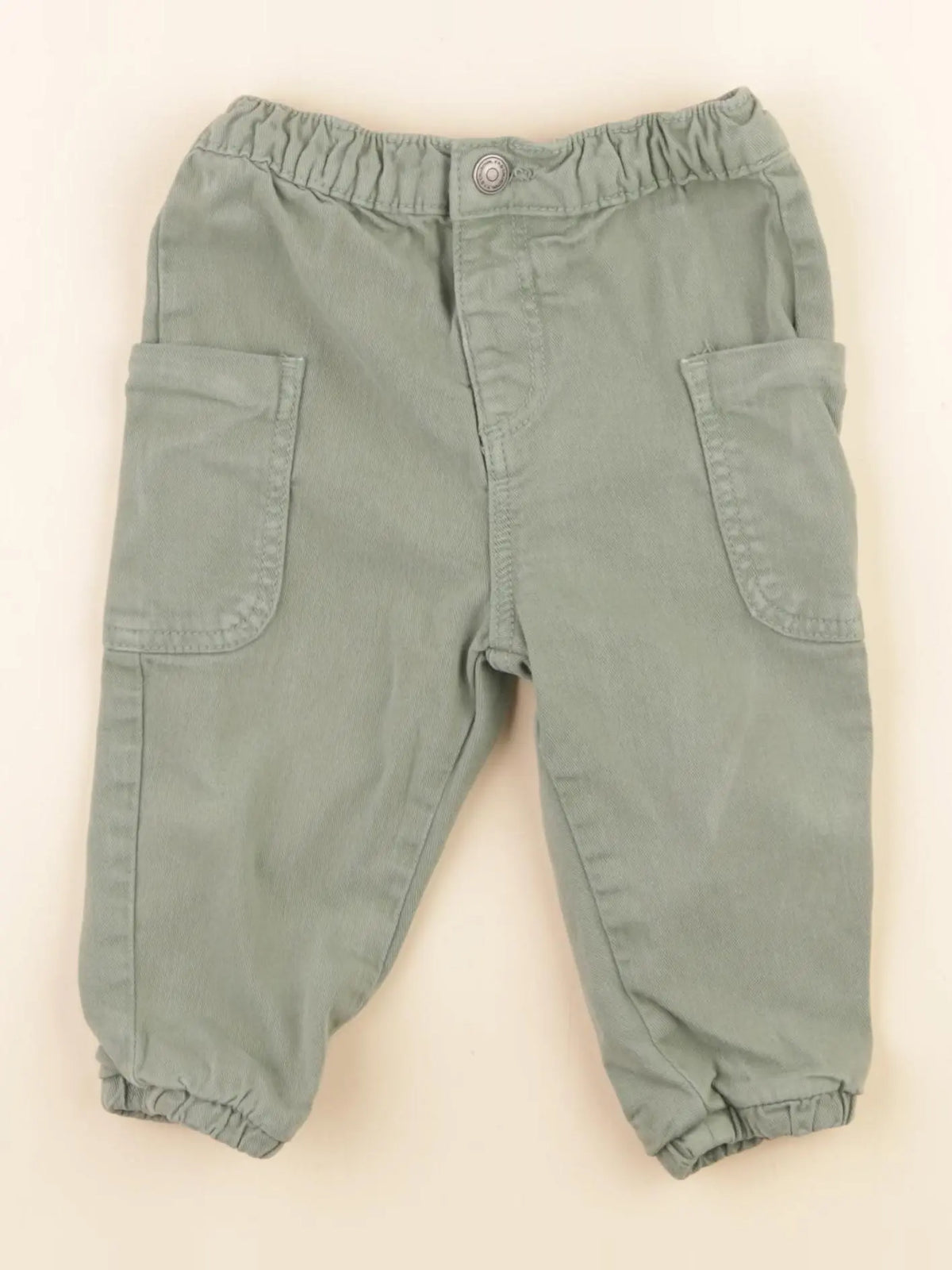 Tape à l'oeil - pantalon vert - 18 mois