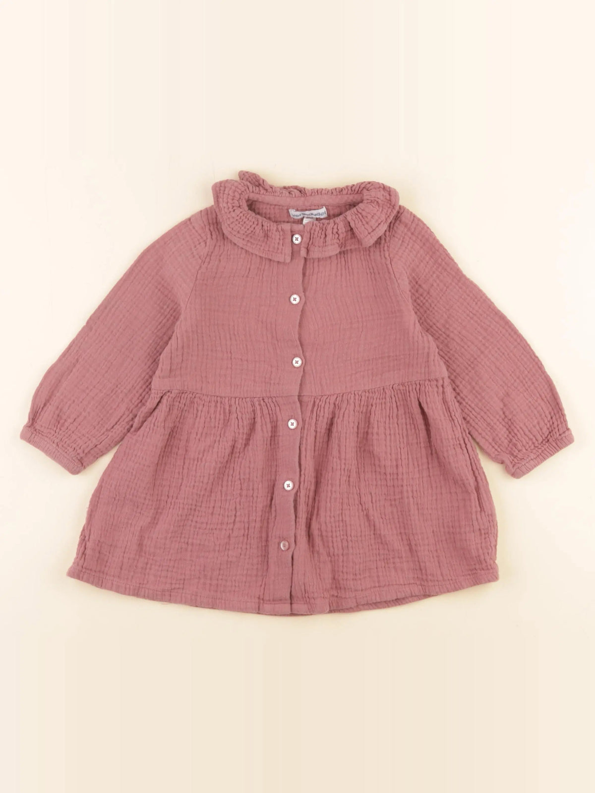 Vertbaudet - robe rose - 2 ans