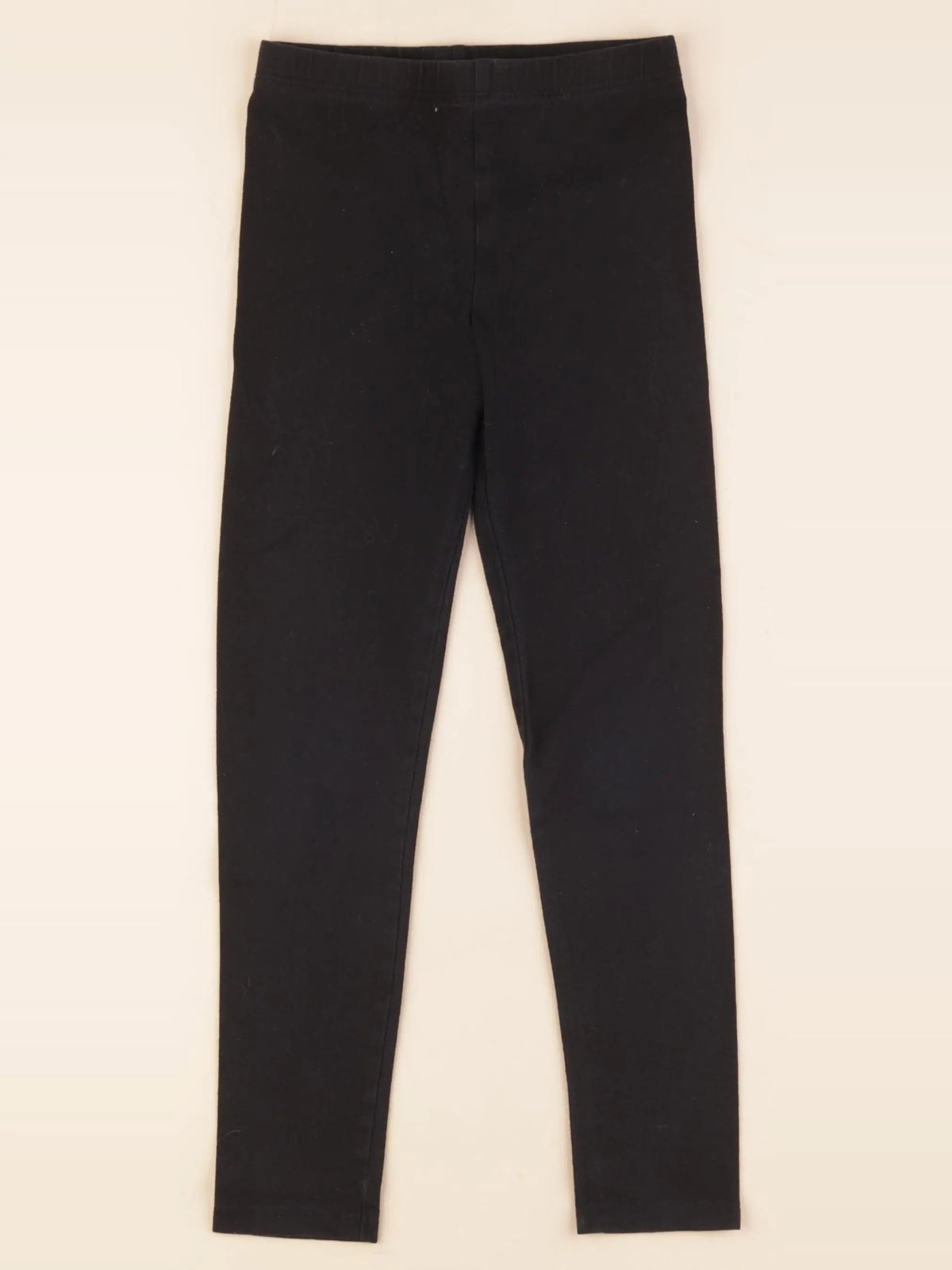 H&M - legging noir - 6/7 ans