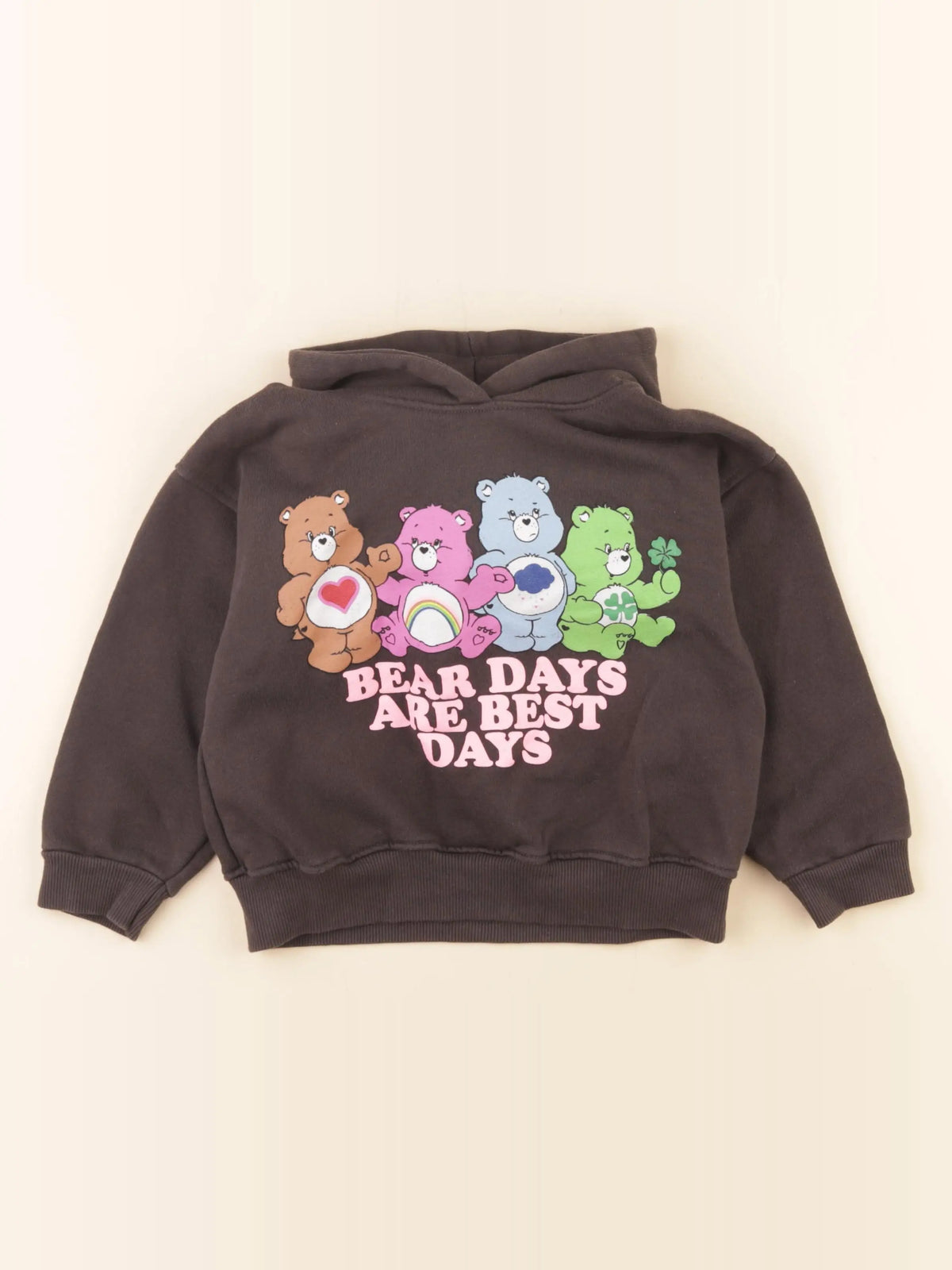 Zara - sweat imprimé au dos gris - 6 ans
