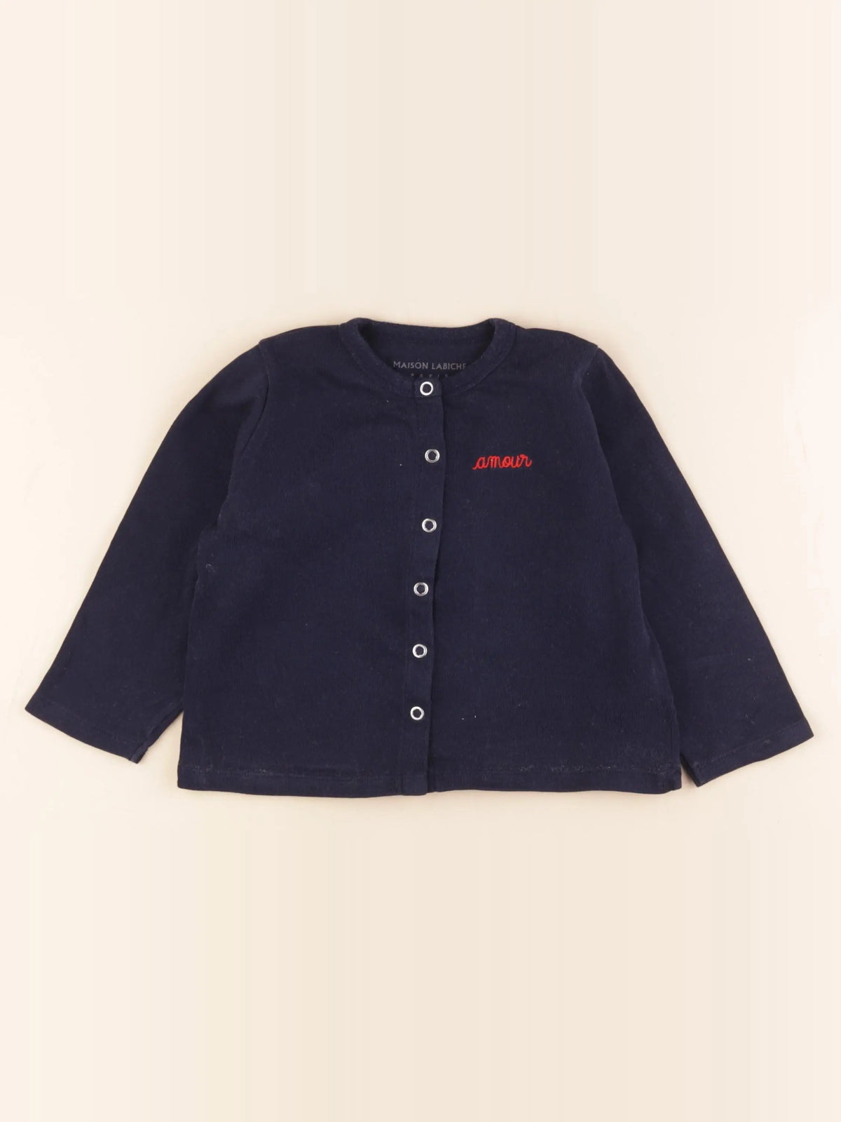 Maison Labiche - sweat bleu - 18/24 mois