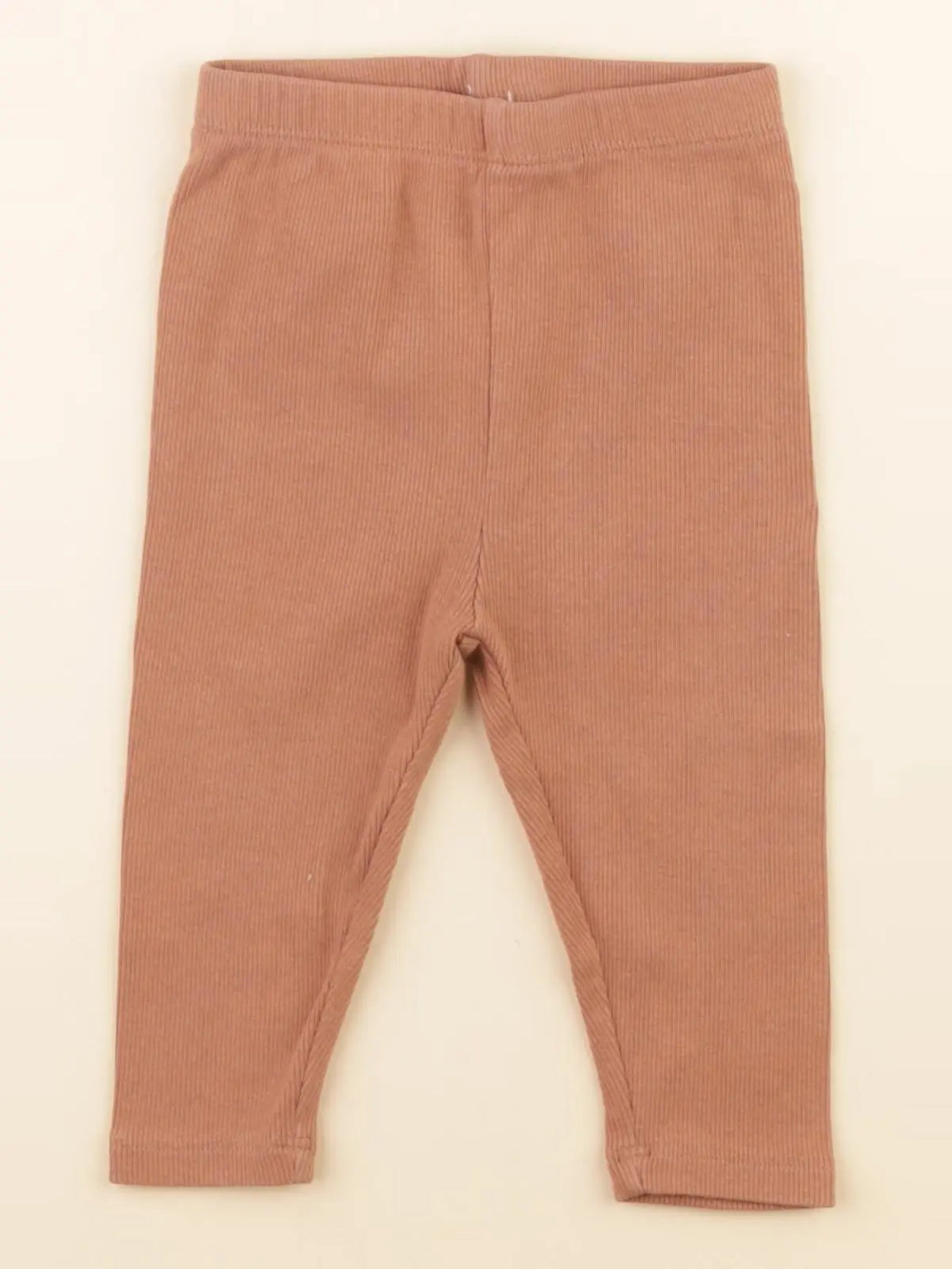 Vertbaudet - legging marron - 9 mois