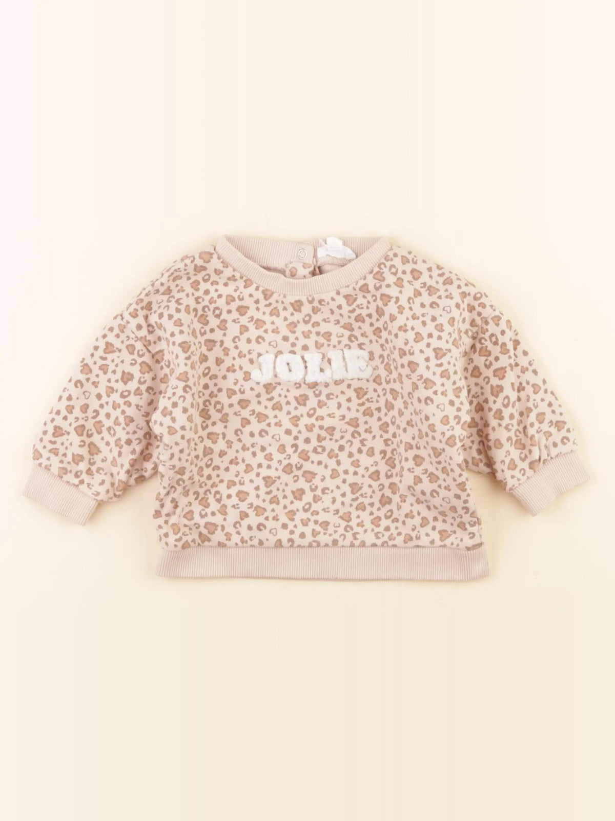 Vertbaudet - sweat multicolore - 9 mois