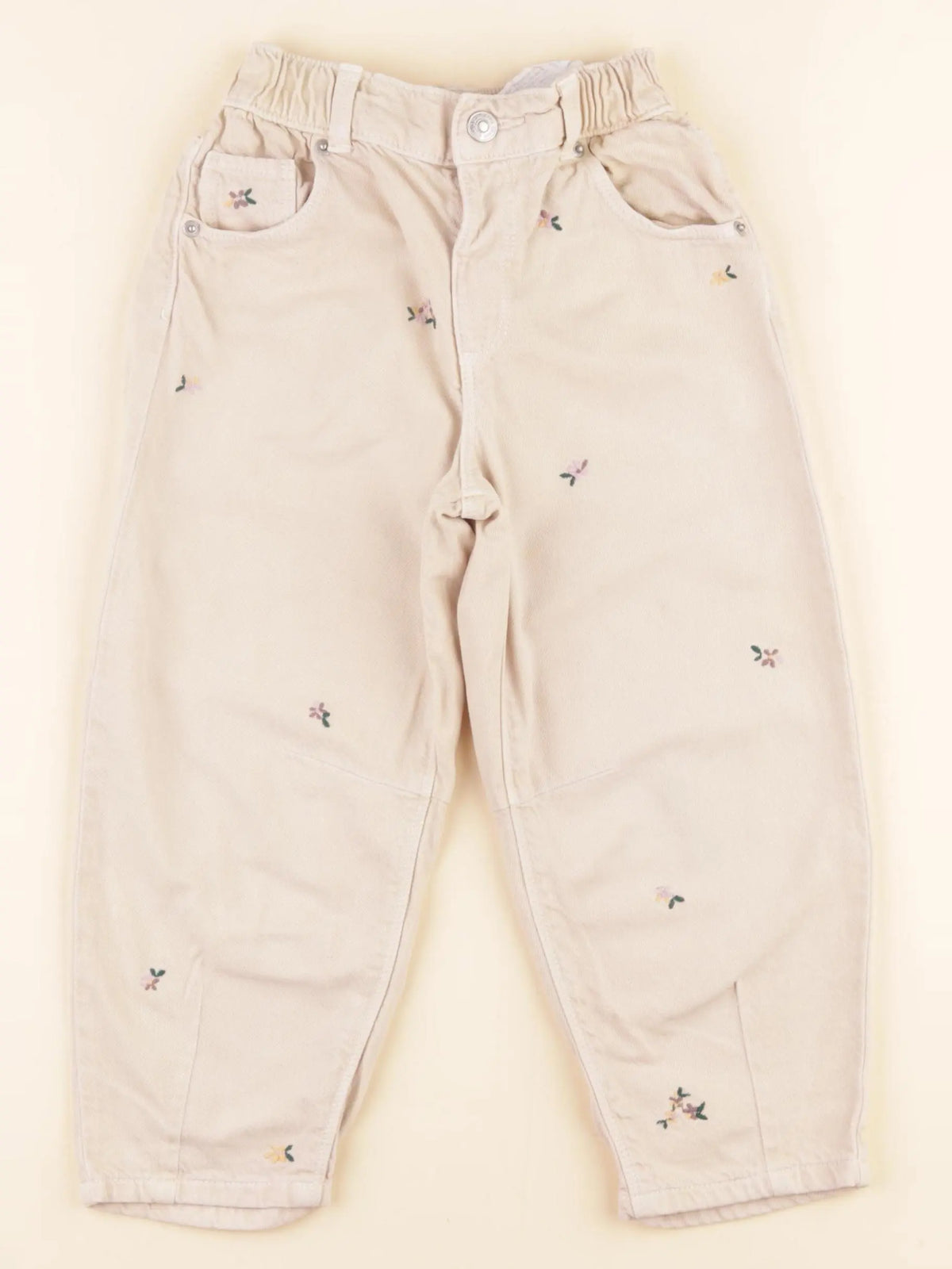 Zara - jean multicolore - 4/5 ans