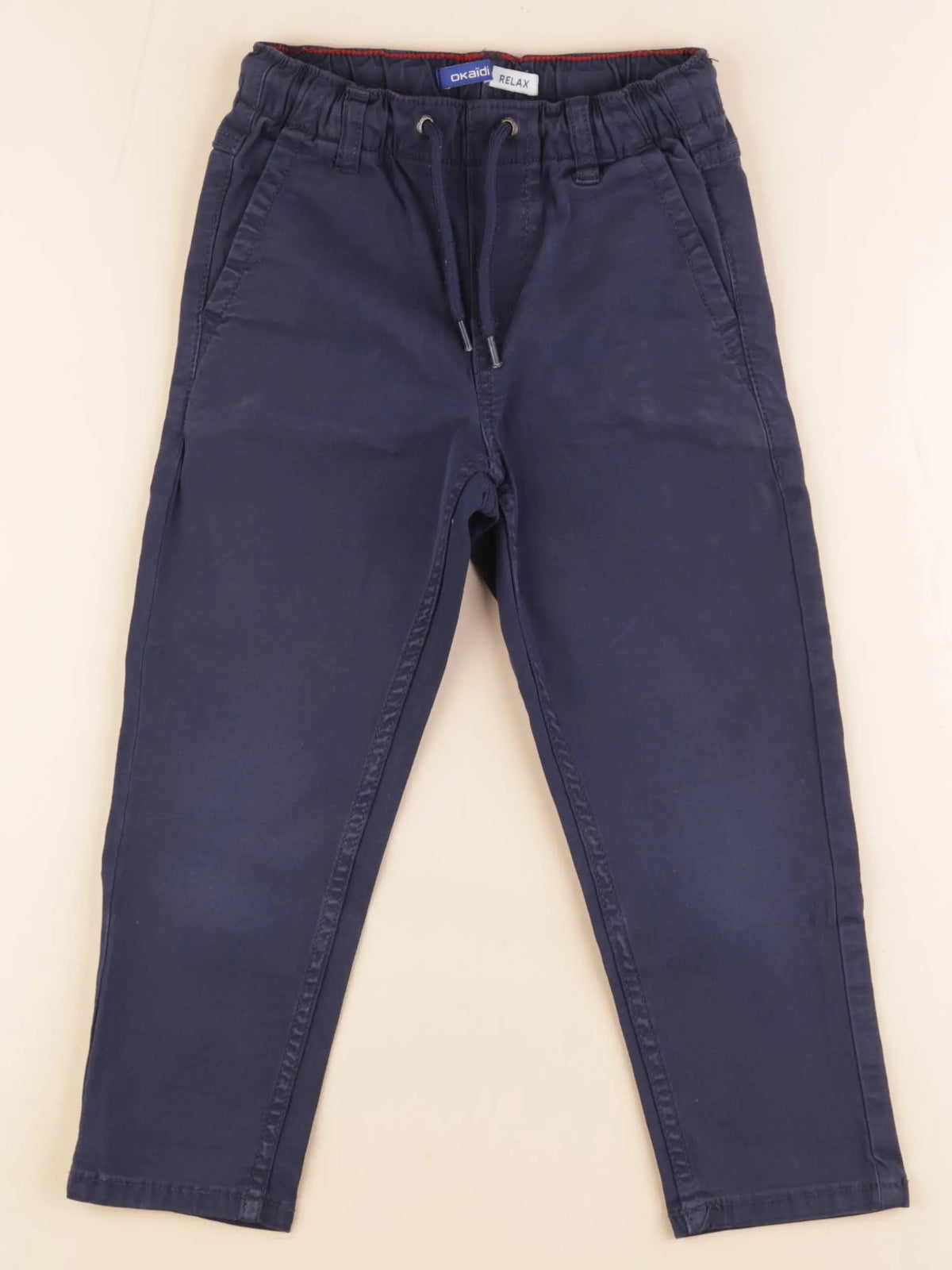 Okaidi - pantalon bleu - 4 ans