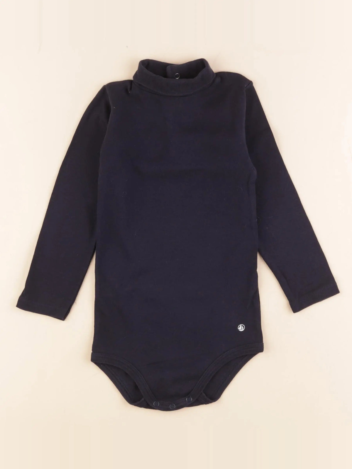Petit Bateau - body à col bleu - 24 mois