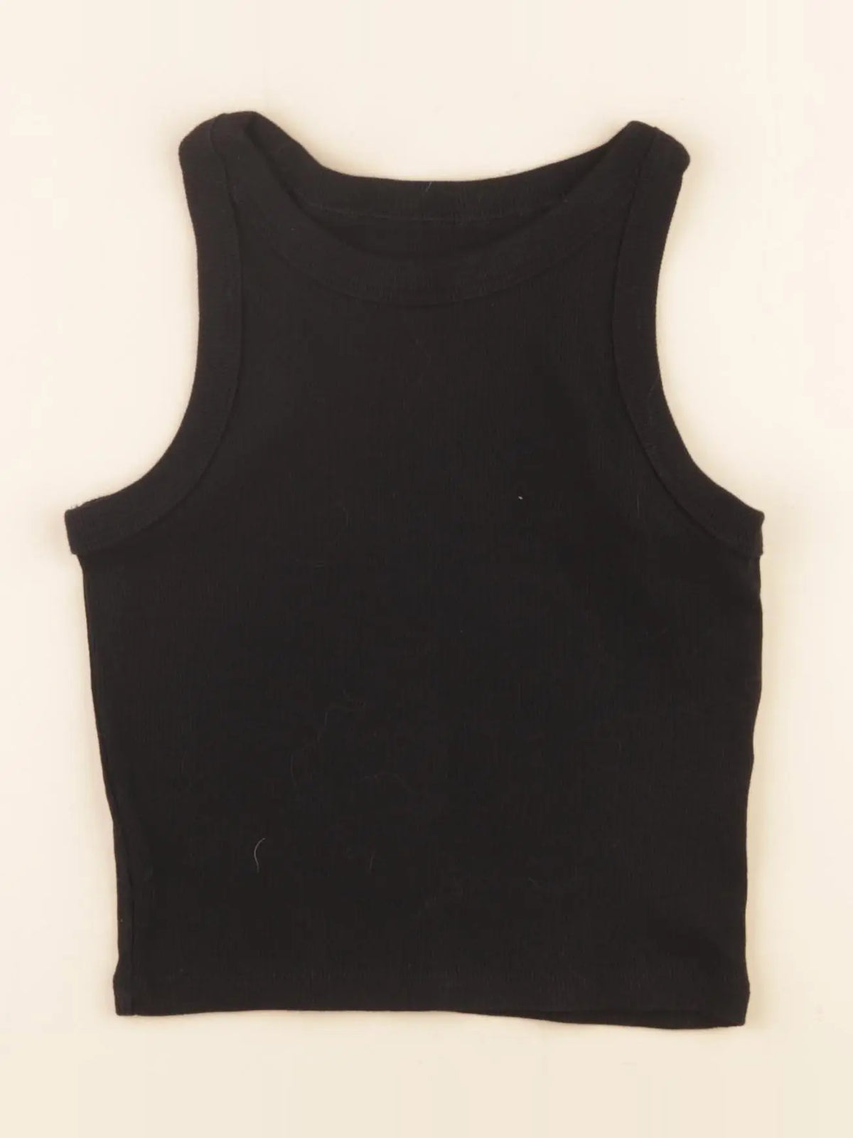 H&M - débardeur noir - 8/10 ans