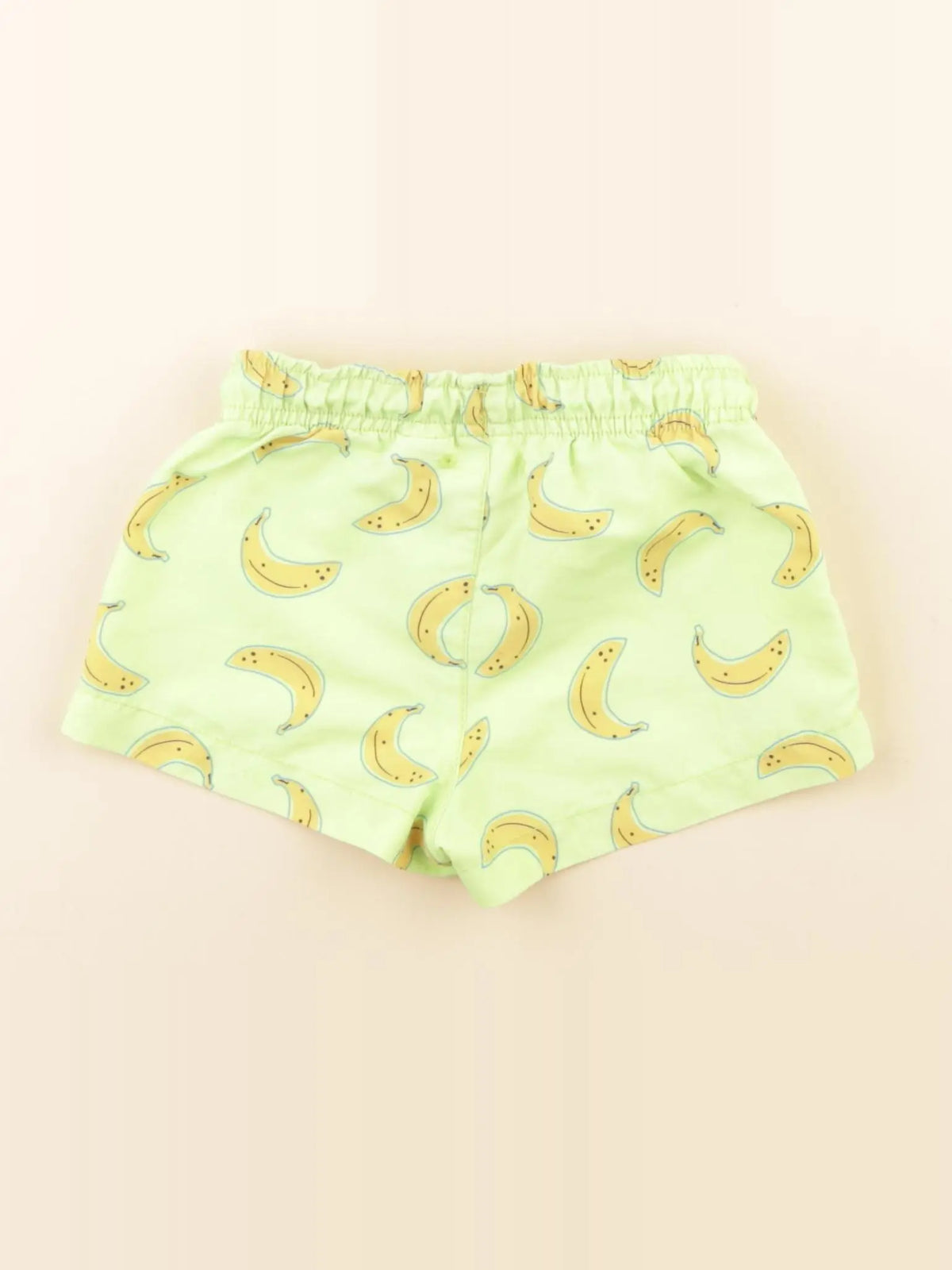 Zara - short jaune fluo - 12/24 mois