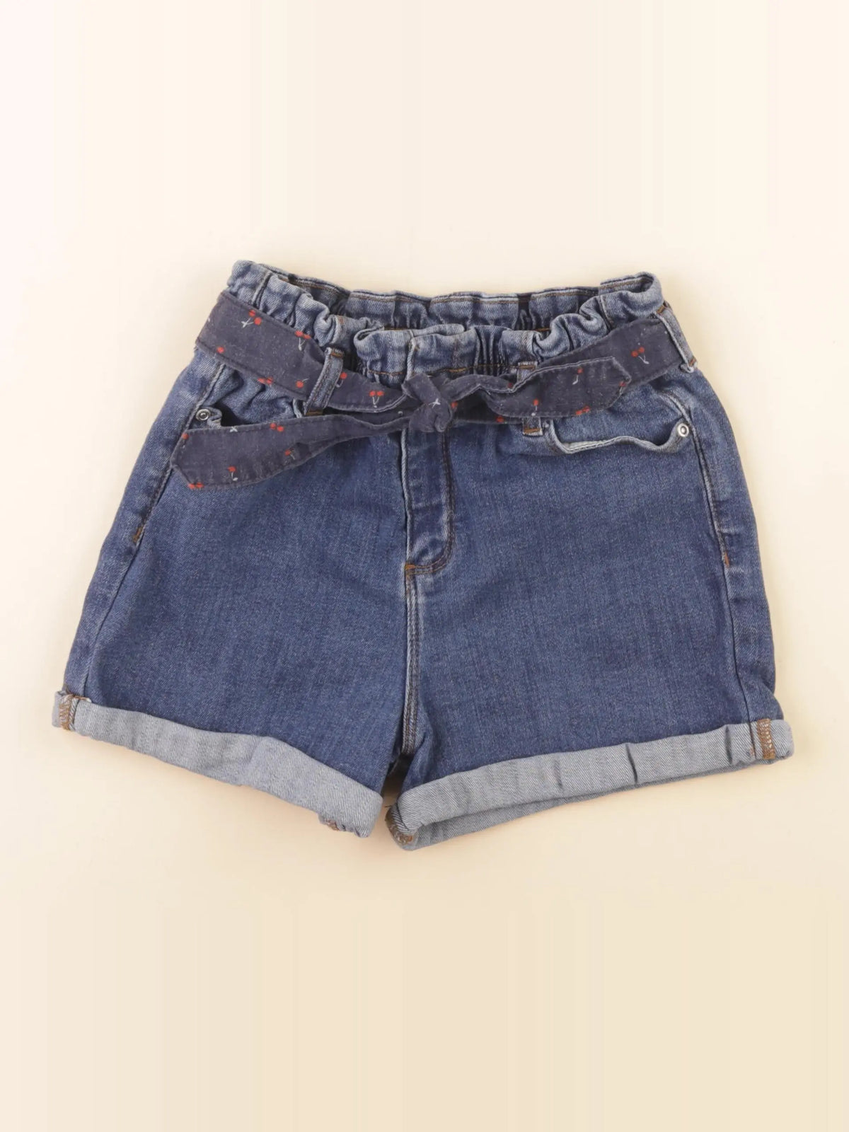 Vertbaudet - short bleu - 9 ans