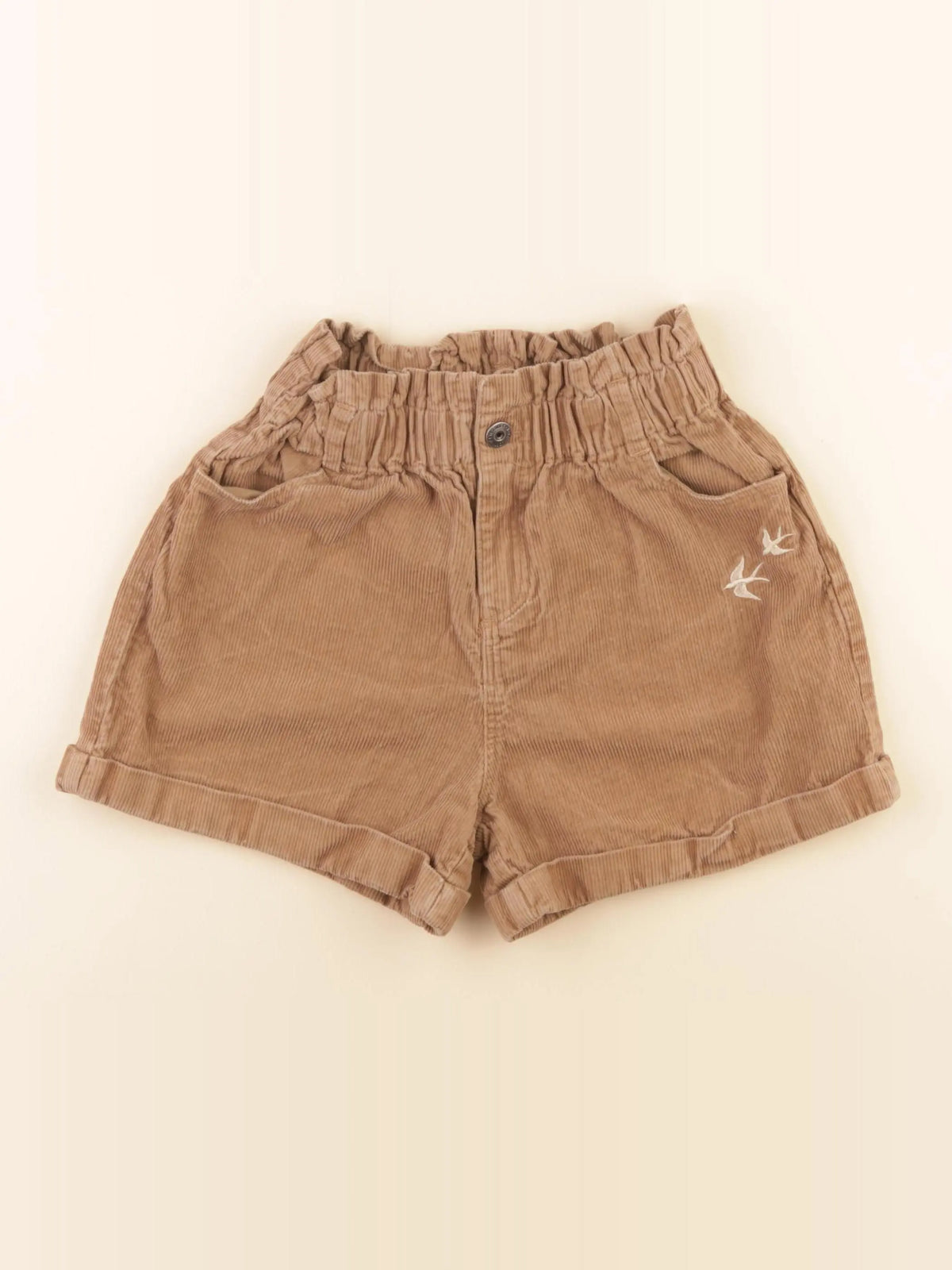 Vertbaudet - short marron - 10 ans