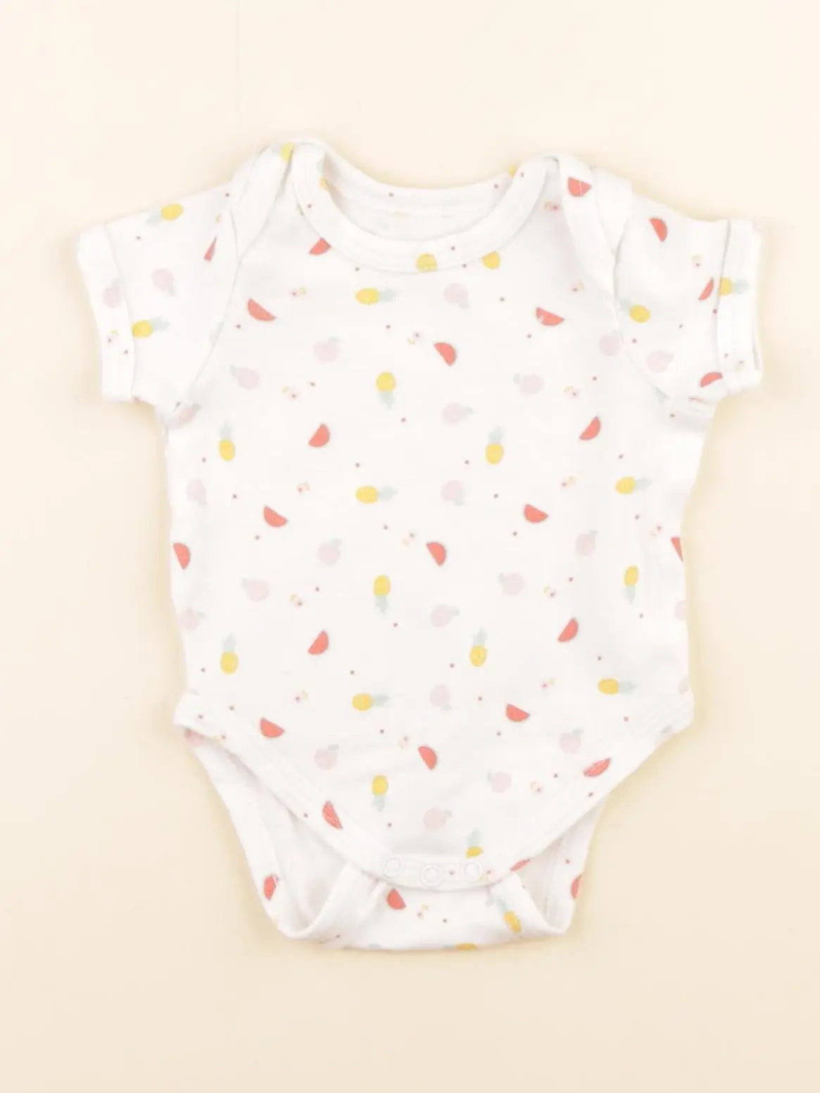 Vertbaudet - body multicolore - 1 mois