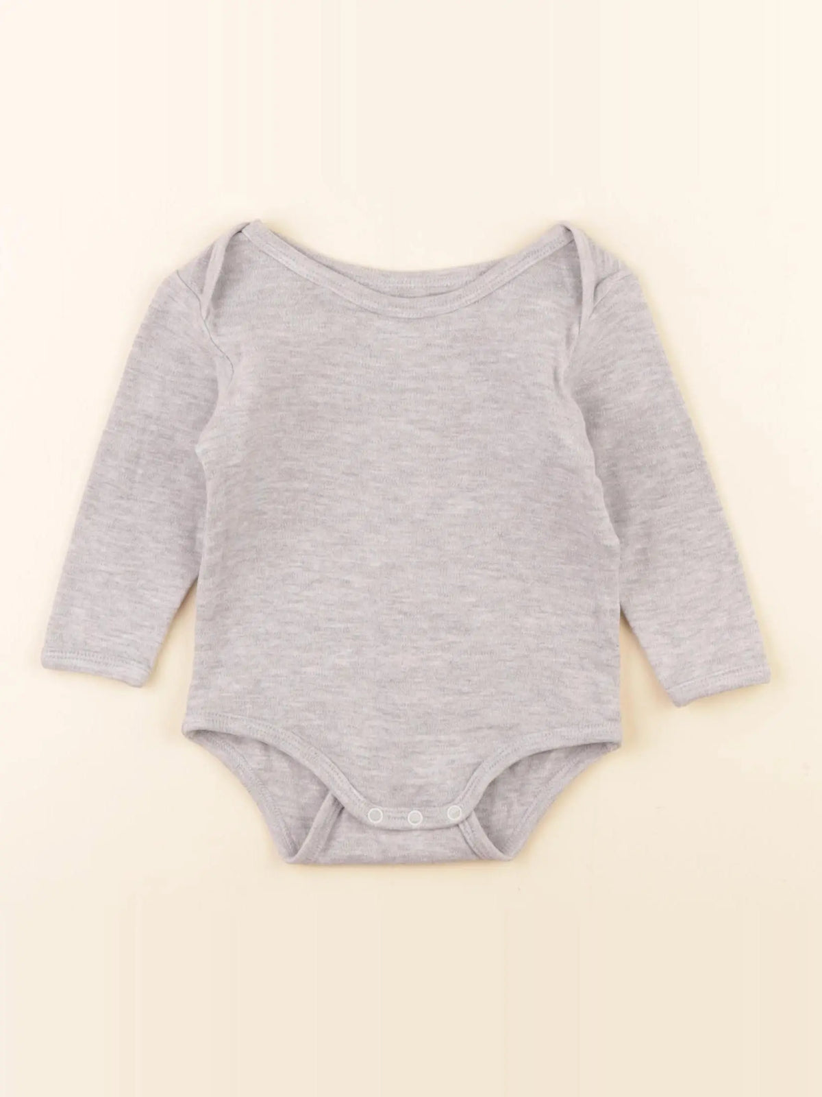 Vertbaudet - body gris - 9 mois