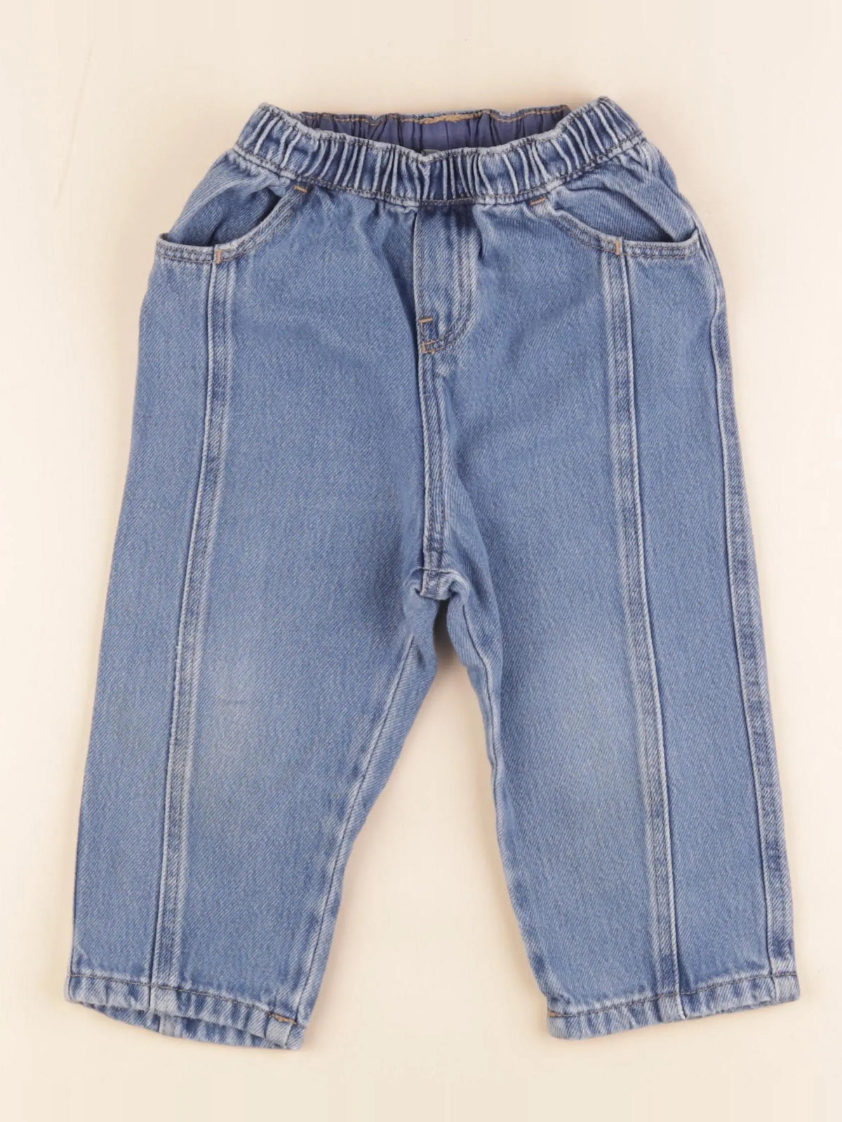 H&M - jean bleu - 18/24 mois