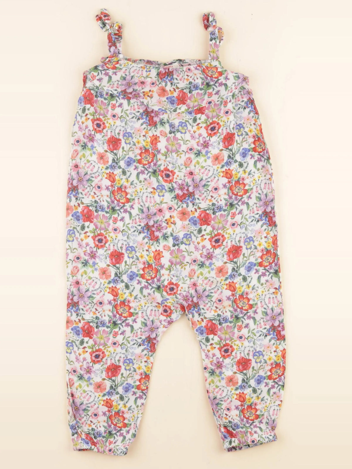 H&M - combinaison multicolore - 12/18 mois