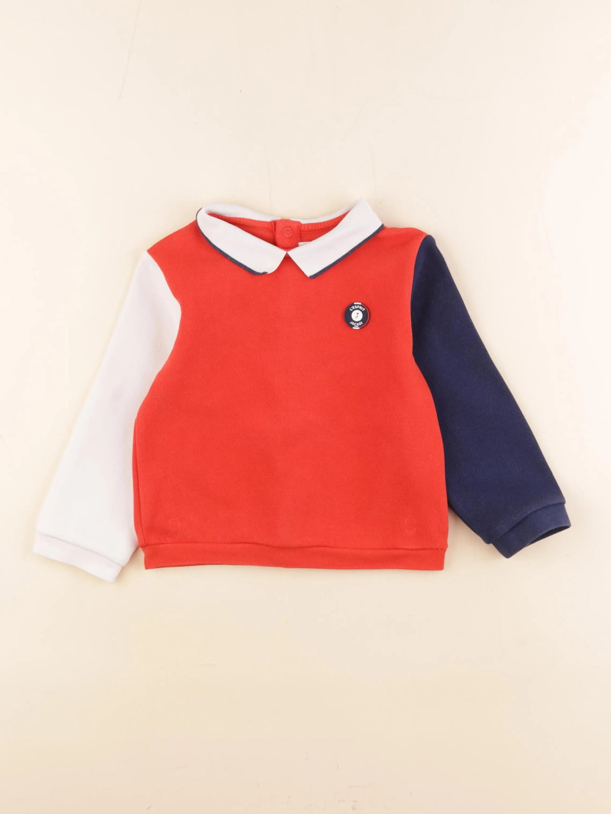 Jacadi - polo rouge - 36 mois