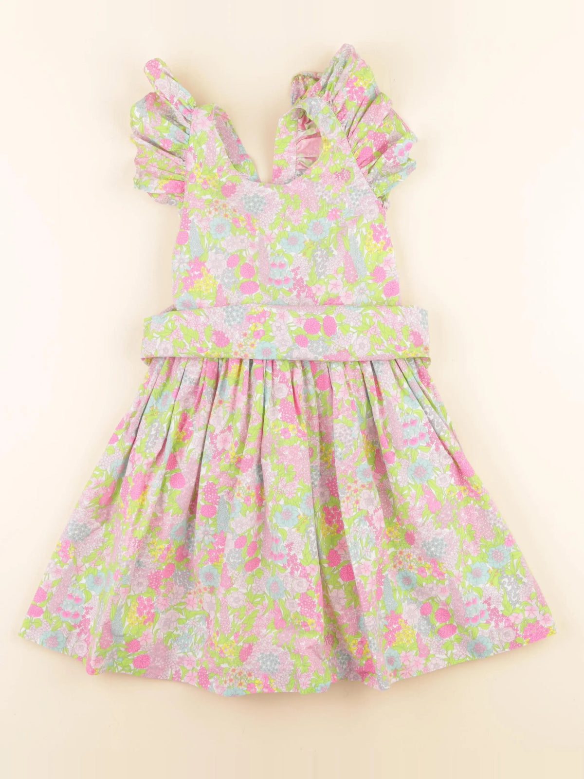 Jacadi - robe liberty multicolore - 6 ans