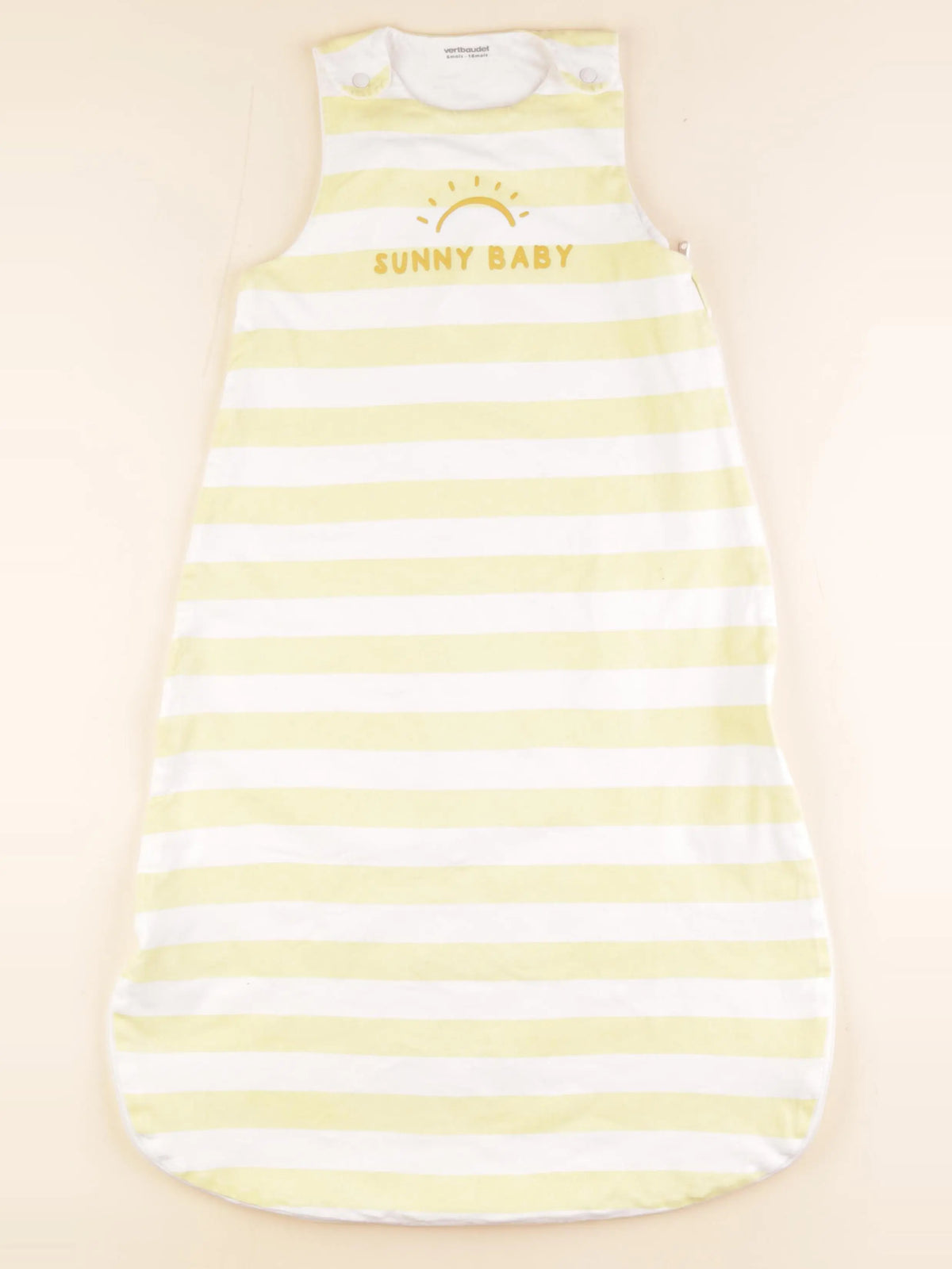 Vertbaudet - gigoteuse TOG 1 jaune - 6/18 mois