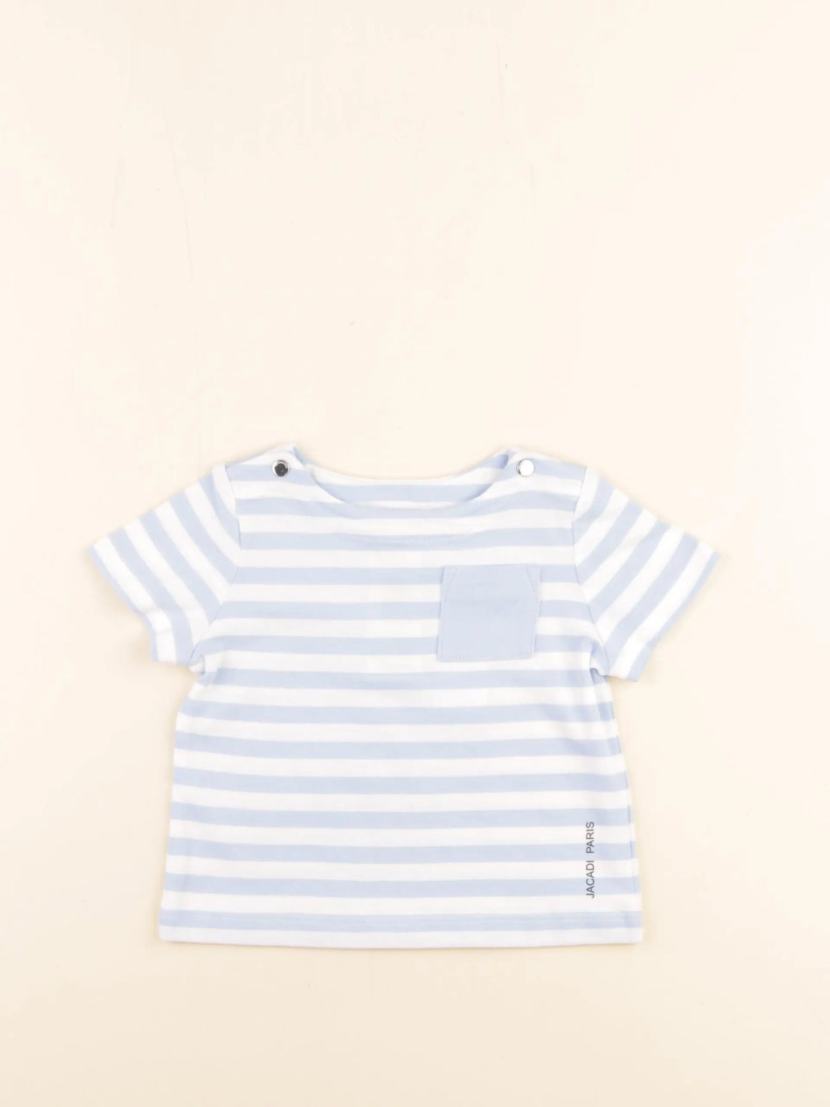 Jacadi - tee-shirt bleu - 6 mois