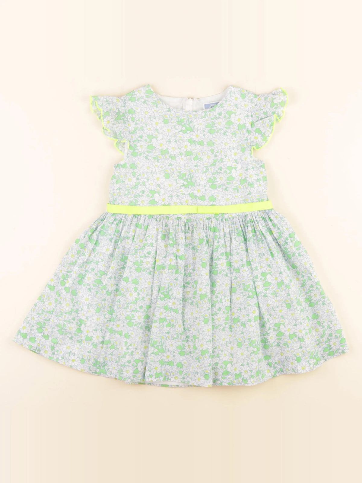 Jacadi - robe liberty multicolore - 4 ans