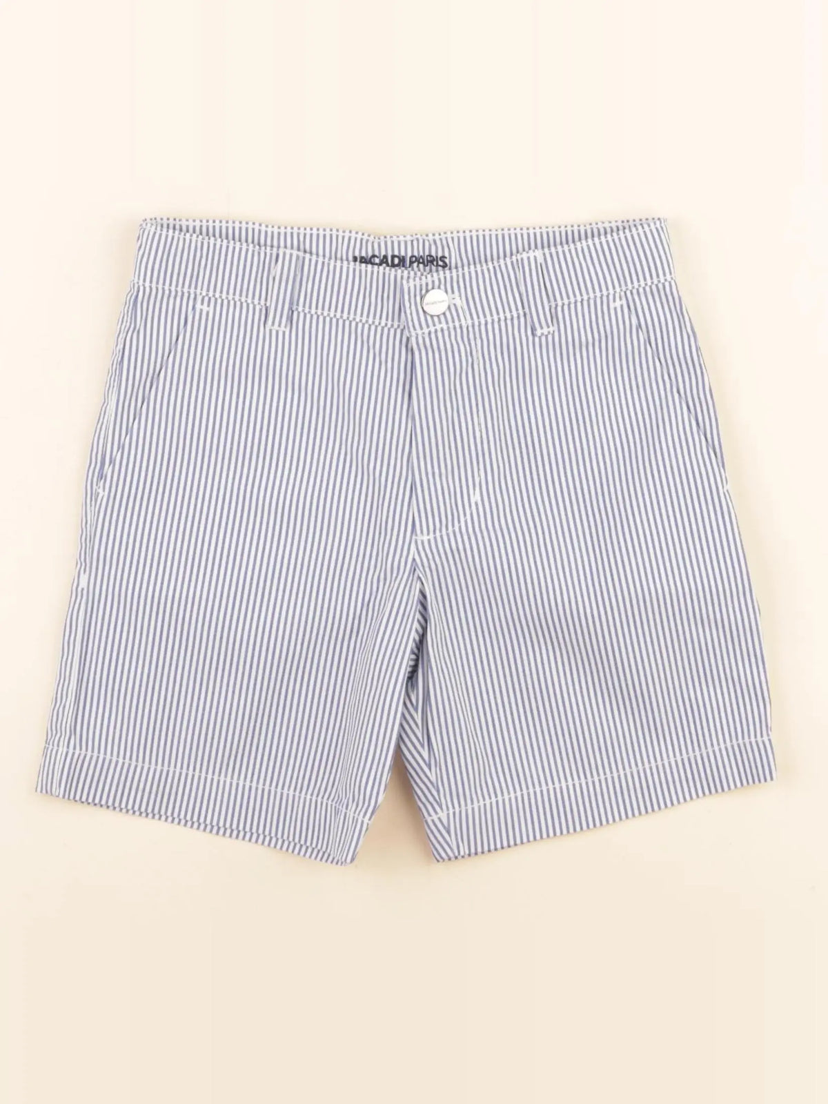 Jacadi - short blanc, bleu - 4 ans