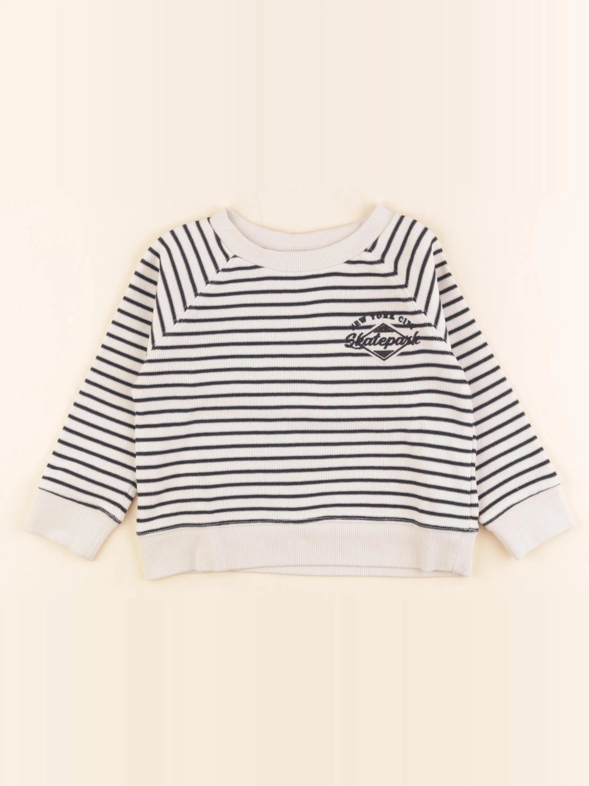 Tape à l'oeil - pull beige, bleu - 3 ans