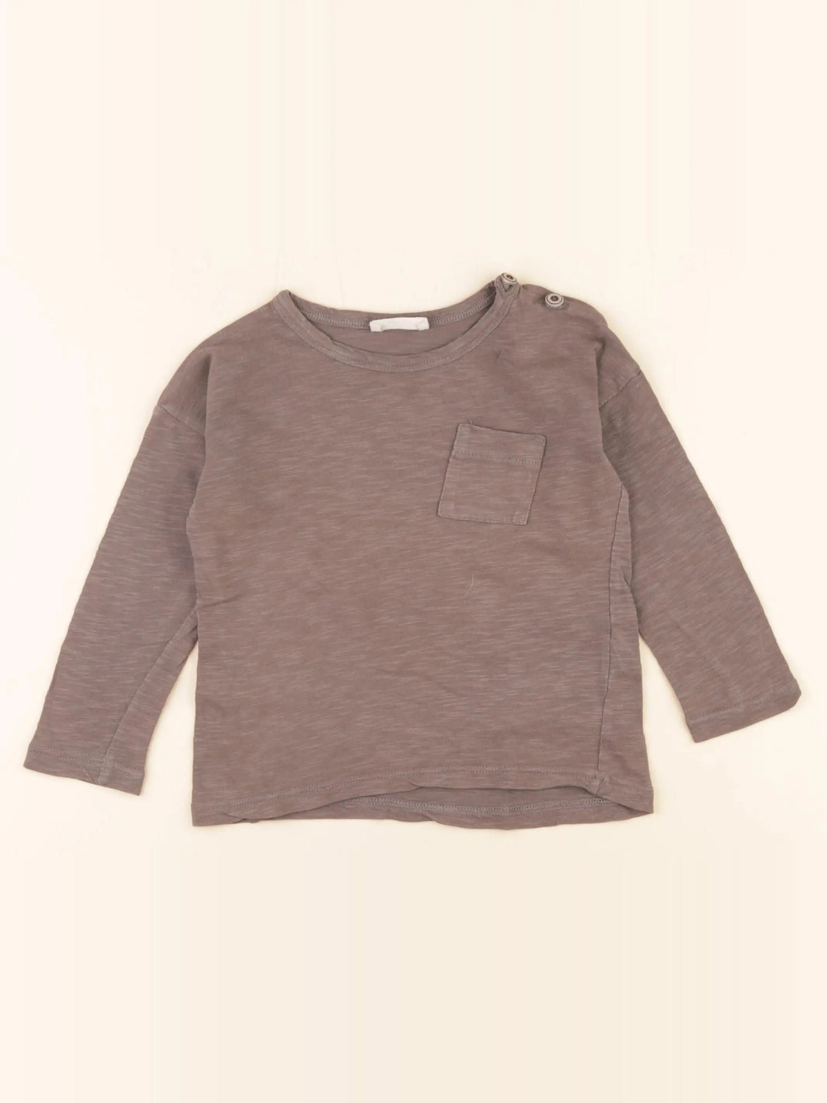 1+ In the family - tee-shirt marron - 18 mois