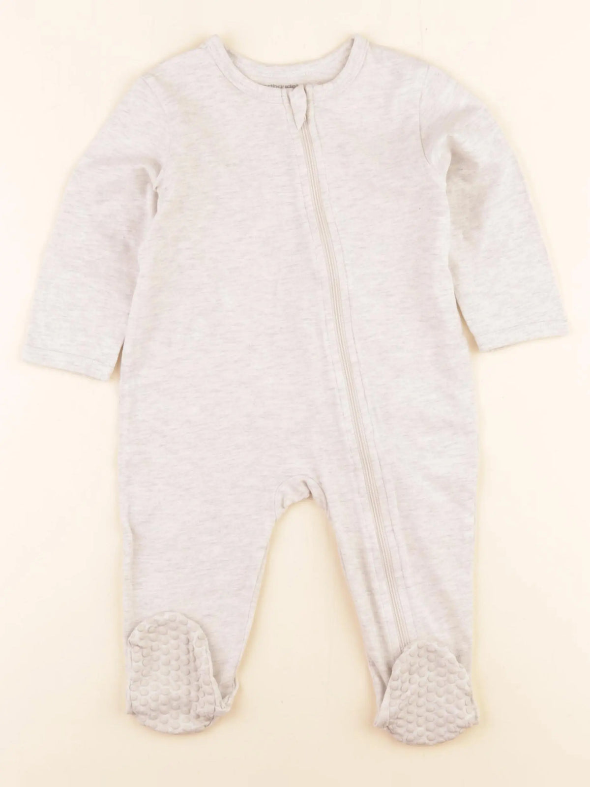 Vertbaudet - pyjama coton gris - 12 mois