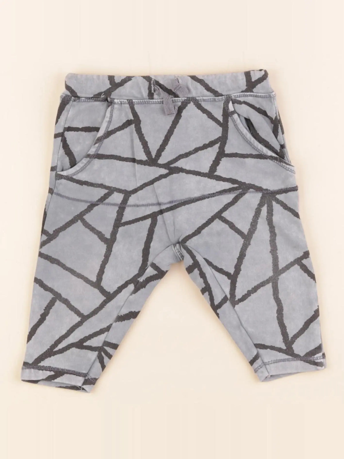 Zara - legging bleu - 3/6 mois