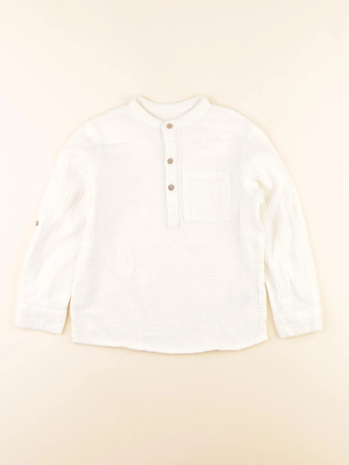 Vertbaudet - chemise blanc - 8 ans
