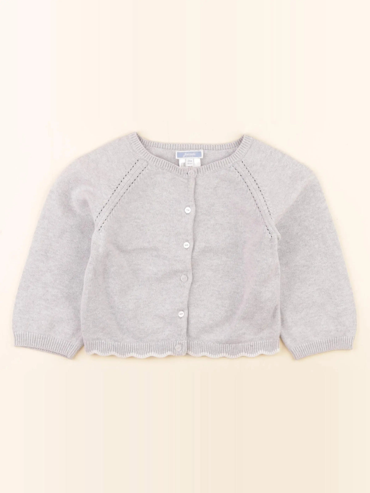 Jacadi - gilet gris - 36 mois
