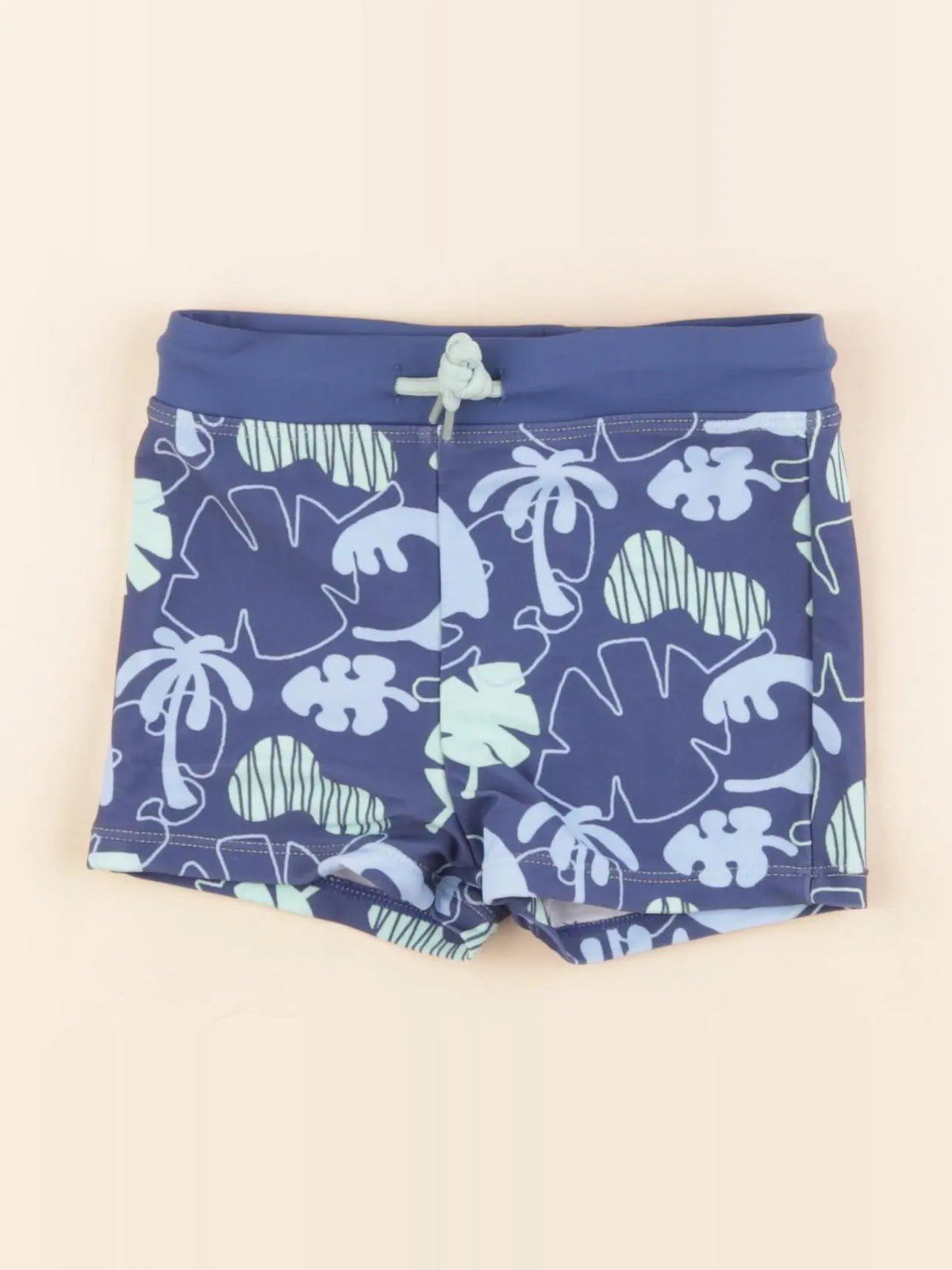 Vertbaudet - maillot de bain bleu - 6 ans