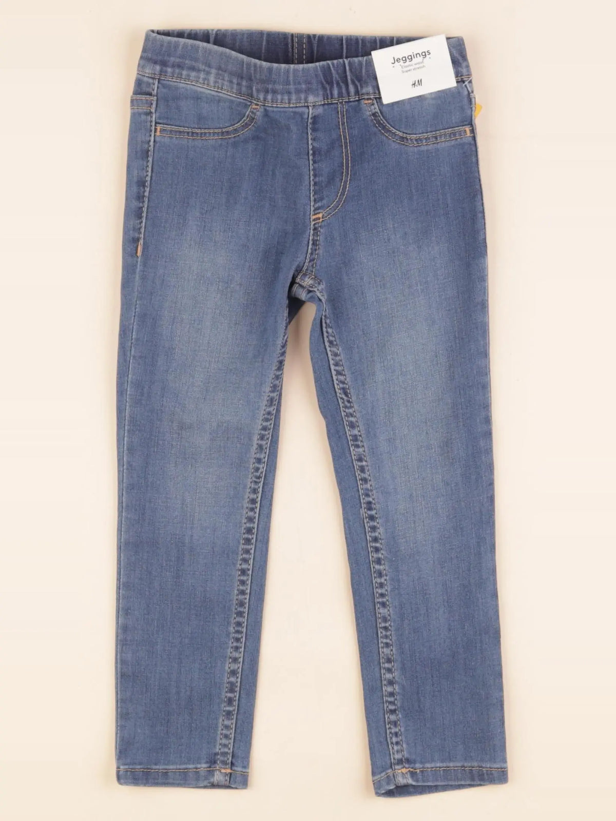 H&M - jegging bleu - 18 mois à 2 ans