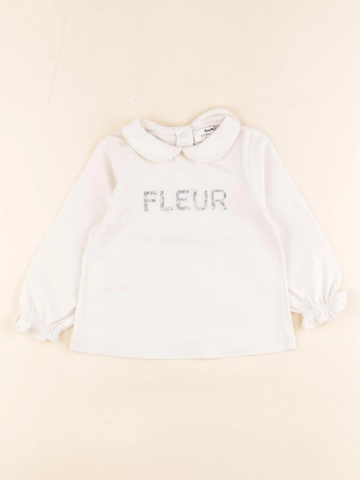Cyrillus - tee-shirt beige - 18 mois