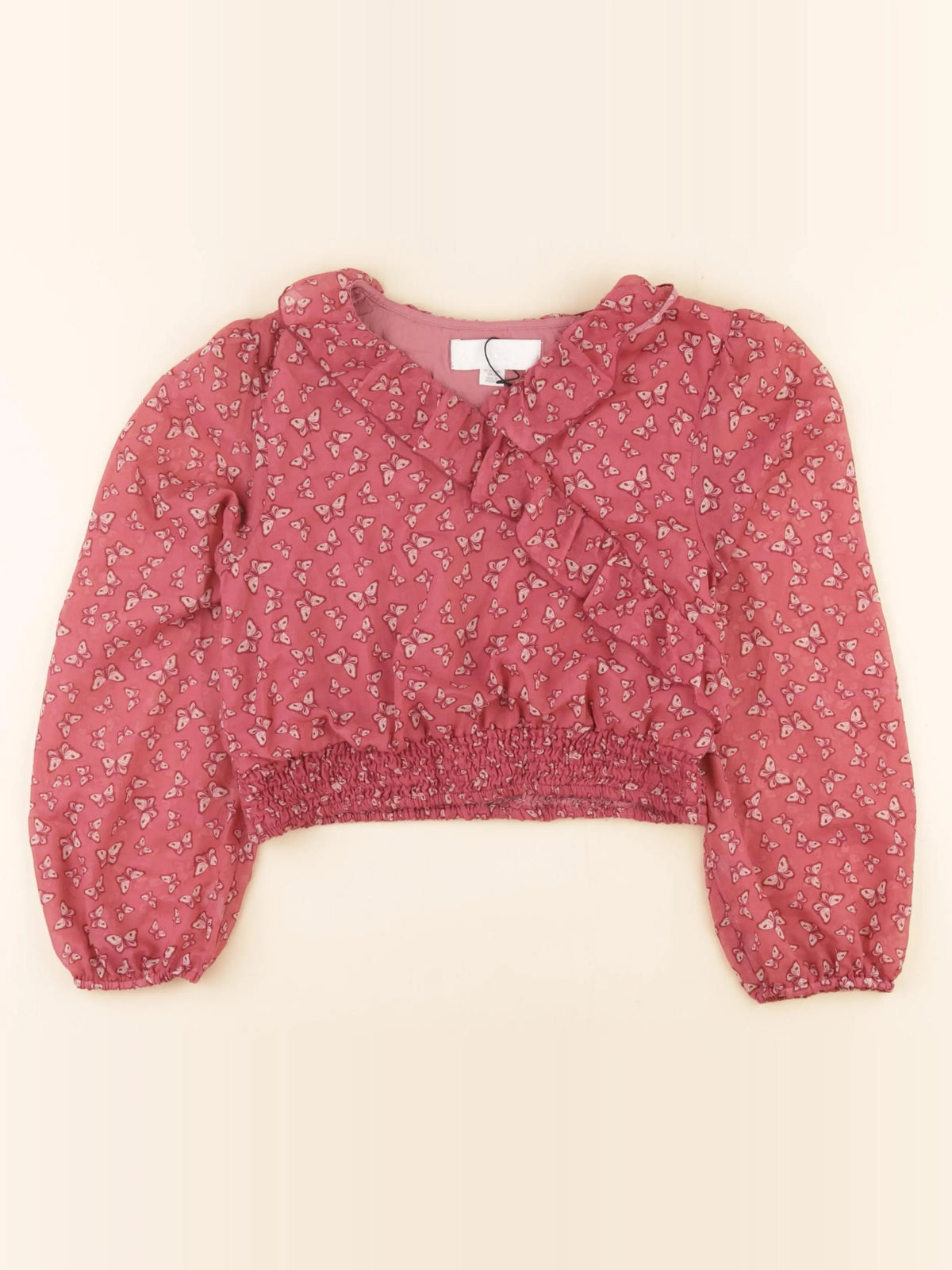 Zara - blouse rose - 12/13 ans