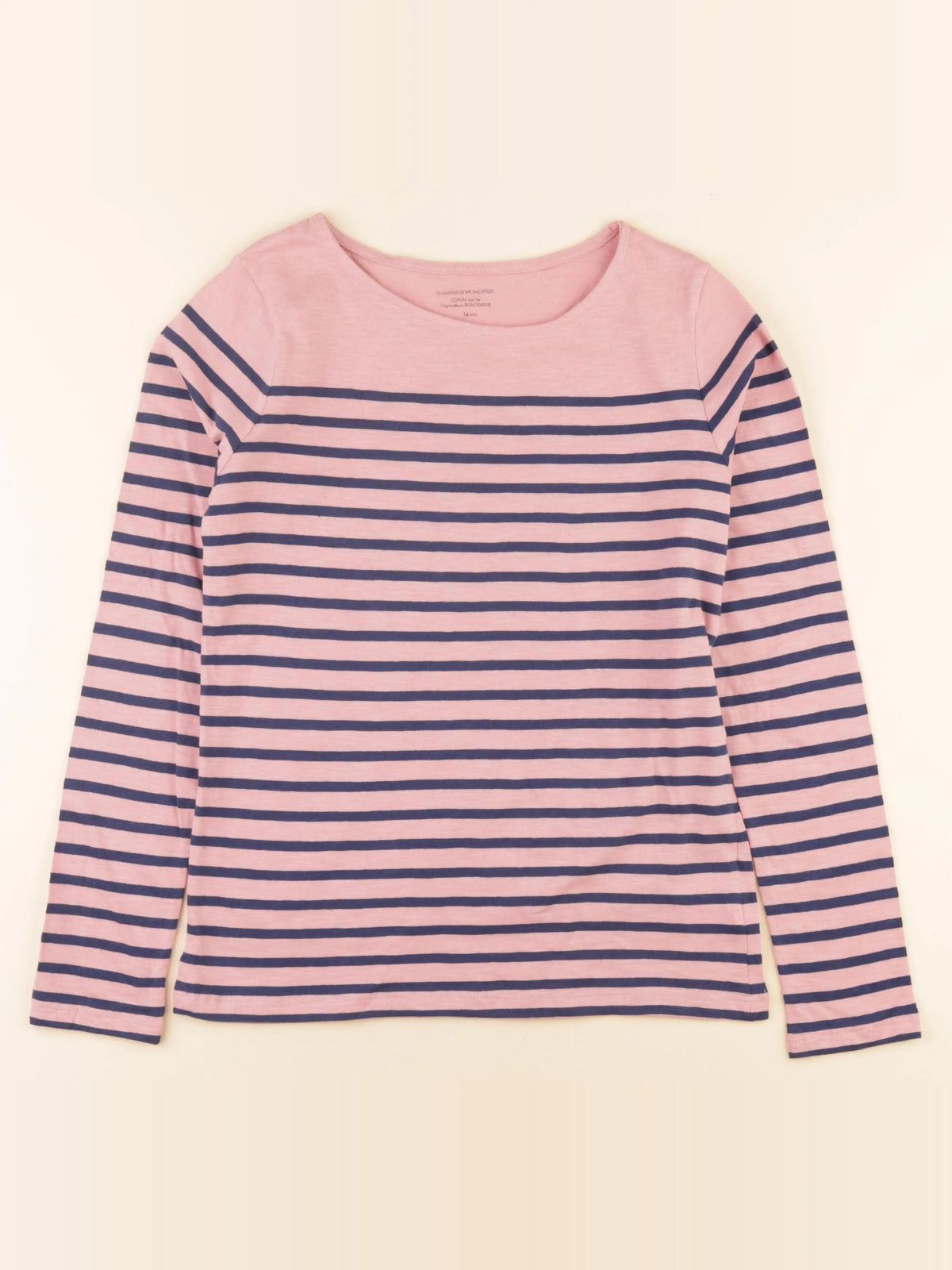 Monoprix - tee-shirt rose - 14 ans