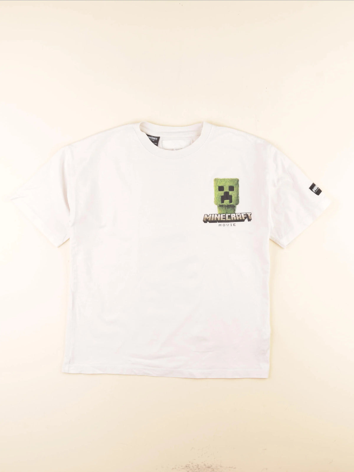 Zara - tee-shirt imprimé au dos blanc - 9/10 ans
