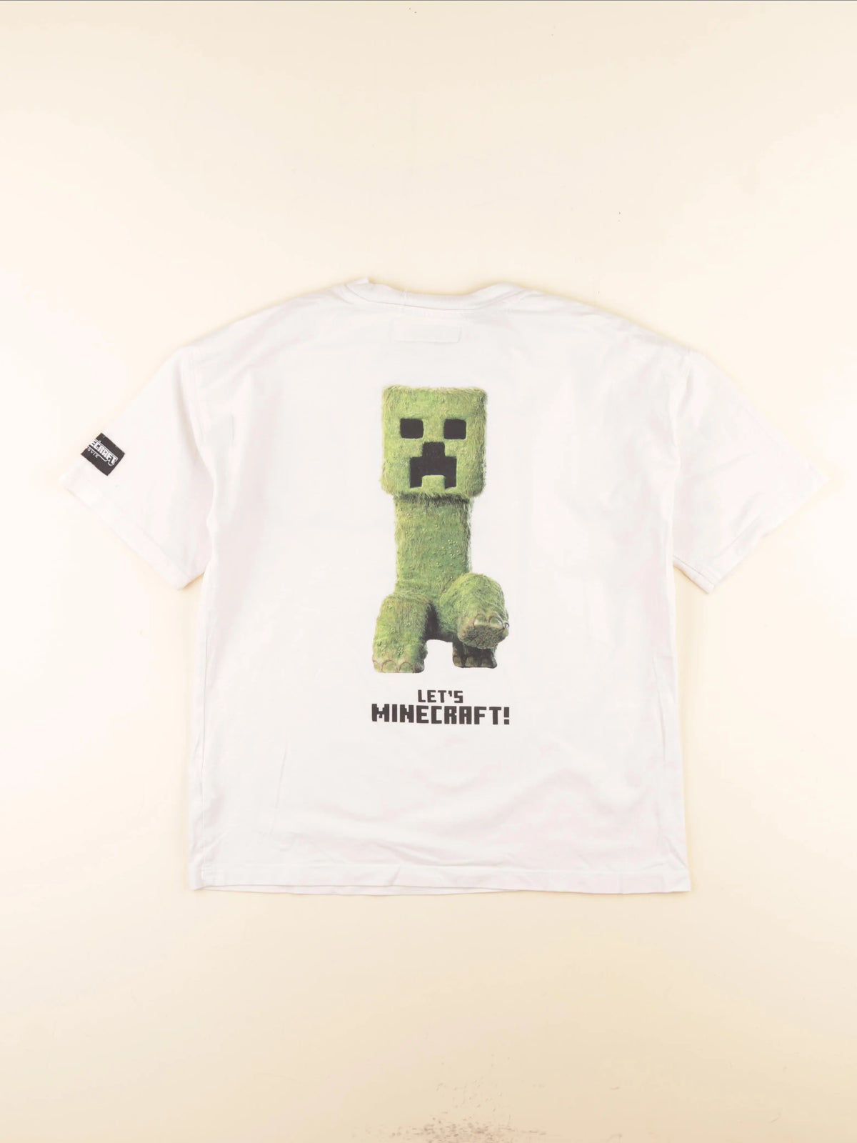 Zara - tee-shirt imprimé au dos blanc - 9/10 ans
