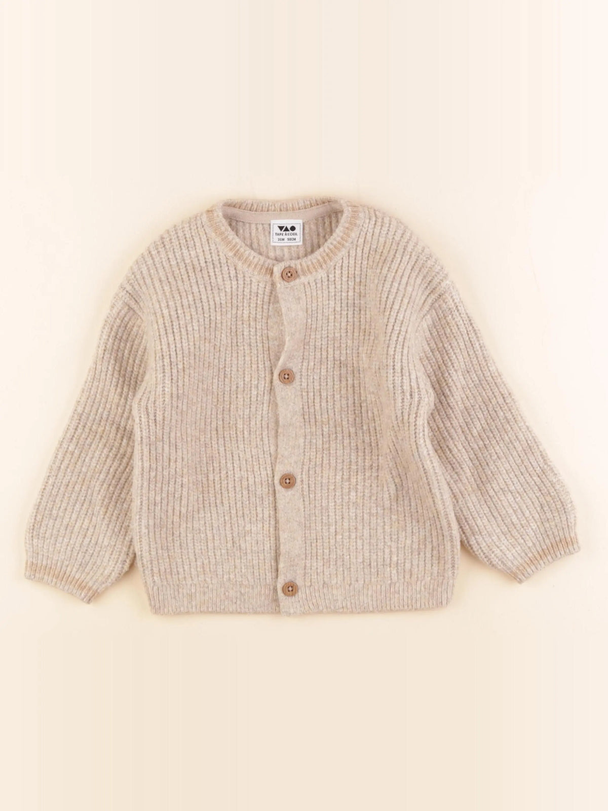 Tape à l'oeil - gilet marron - 36 mois