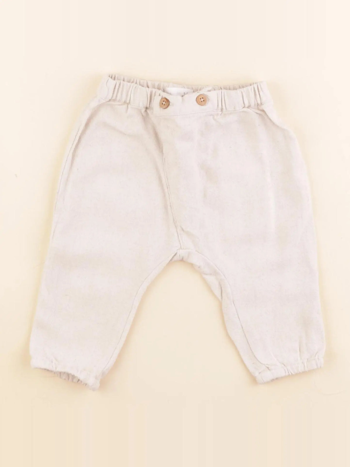 Zara - sarouel beige - 1/3 mois