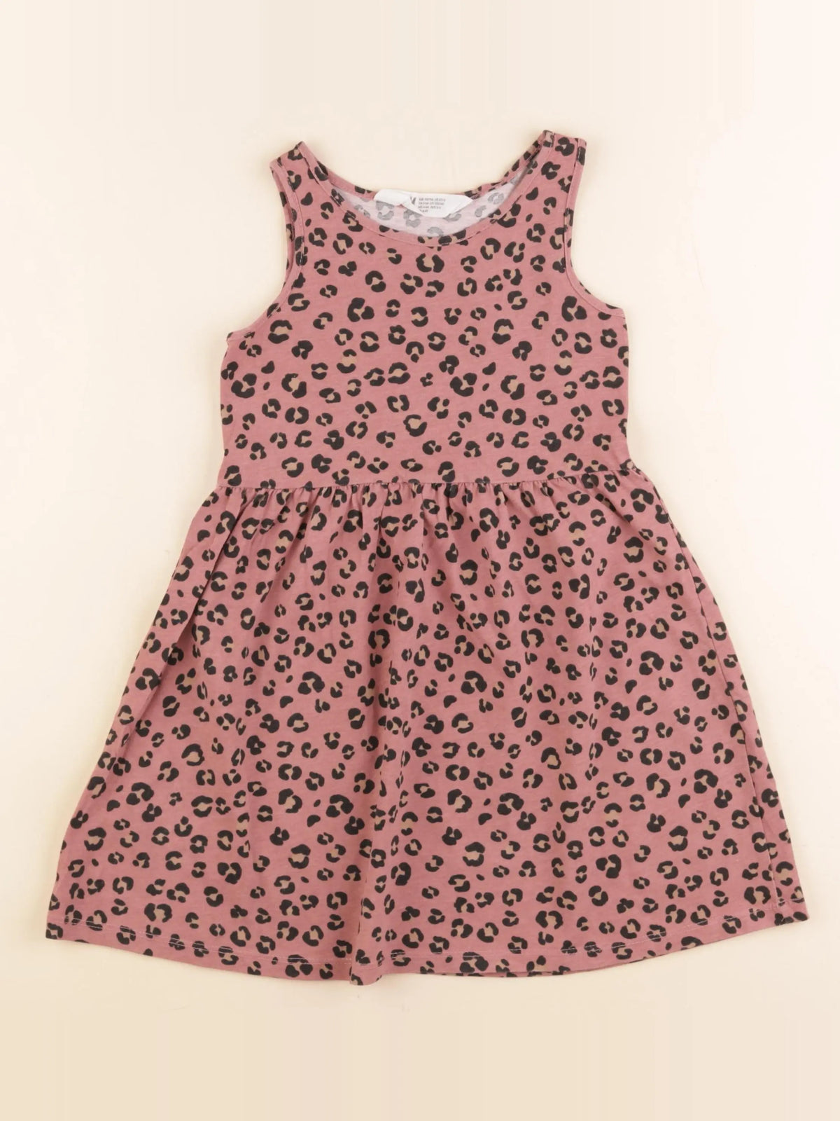 H&M - robe rose - 4/6 ans