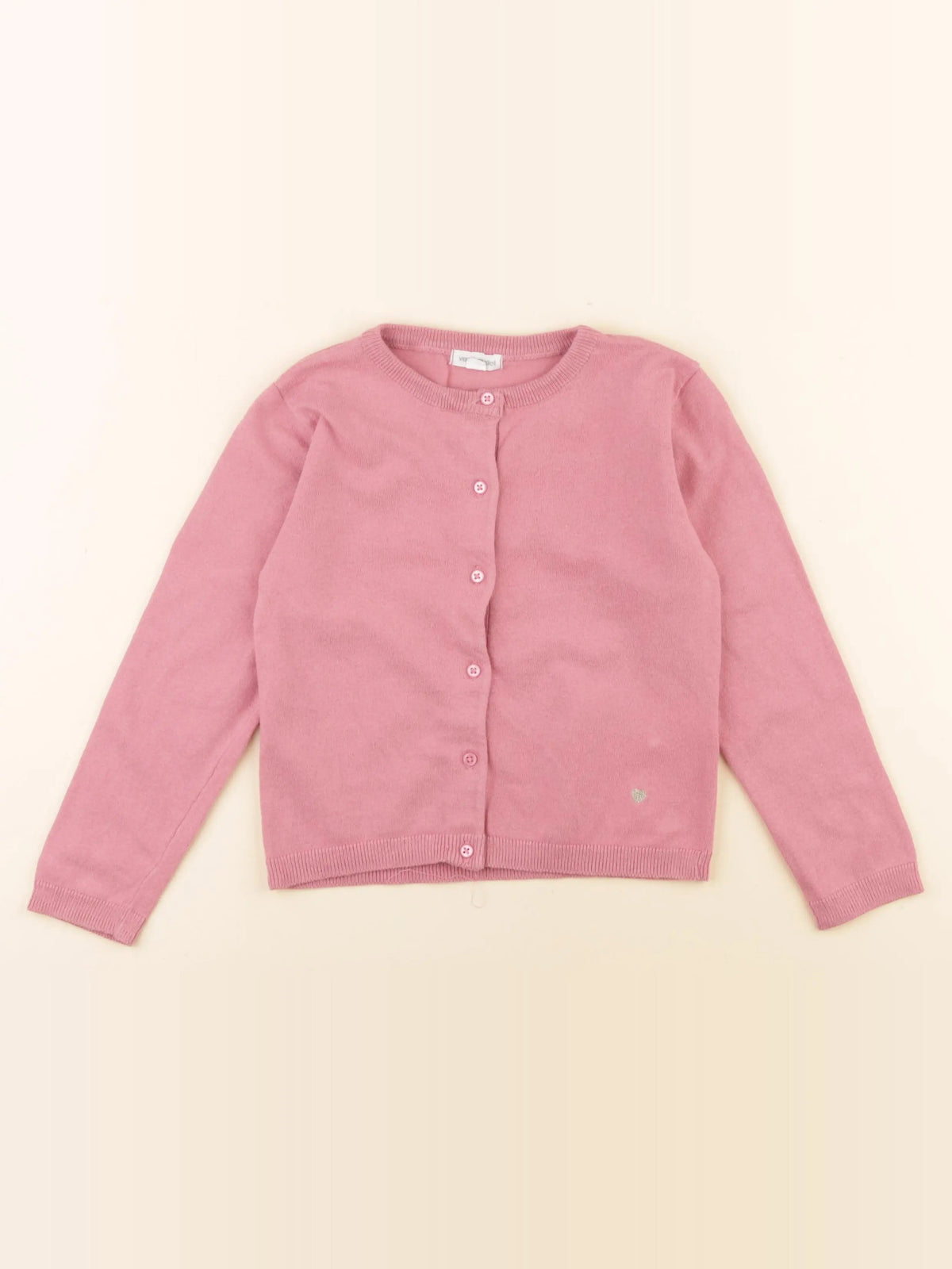 Vertbaudet - gilet rose - 5 ans