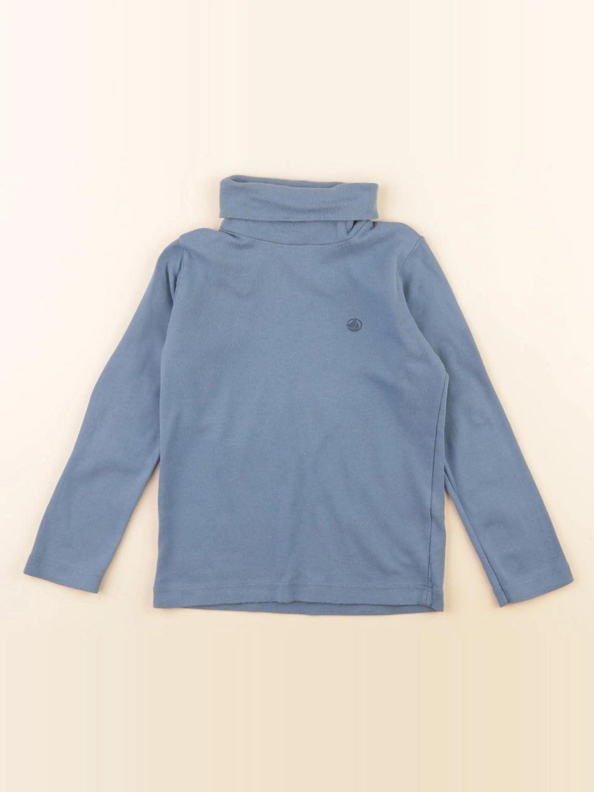 Petit Bateau - sous-pull bleu - 5 ans