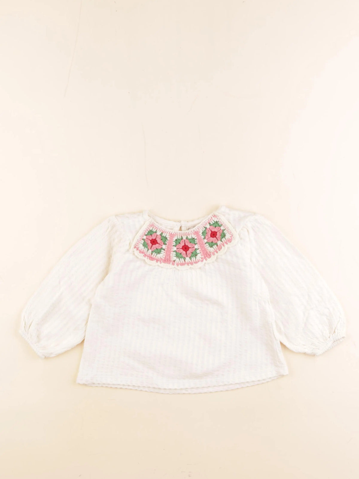 Zara - tee-shirt beige - 2 ans