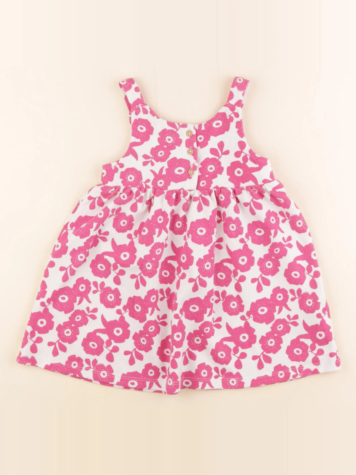 Vertbaudet - robe rose - 36 mois