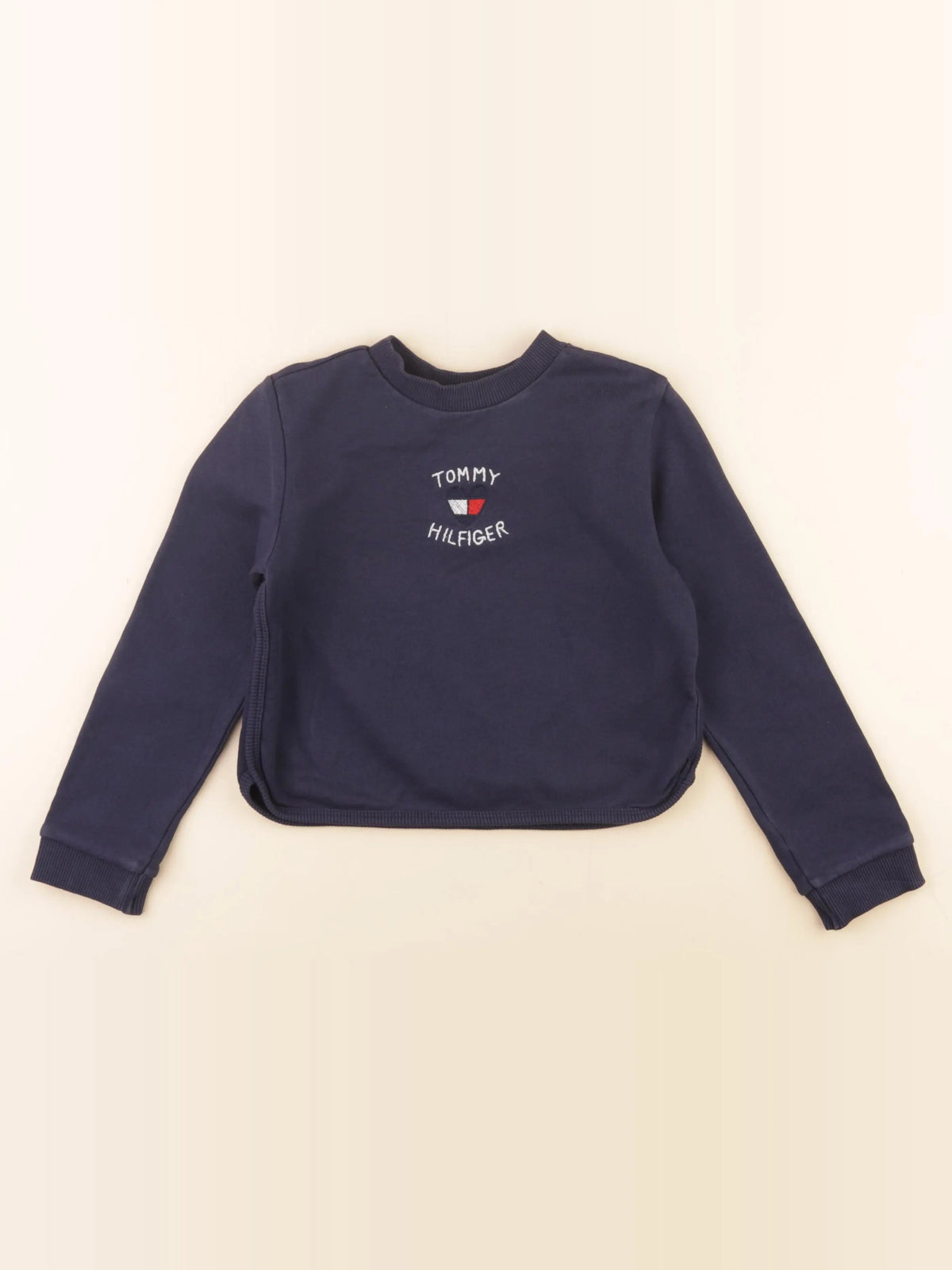 Tommy Hilfiger - sweat bleu - 6 ans