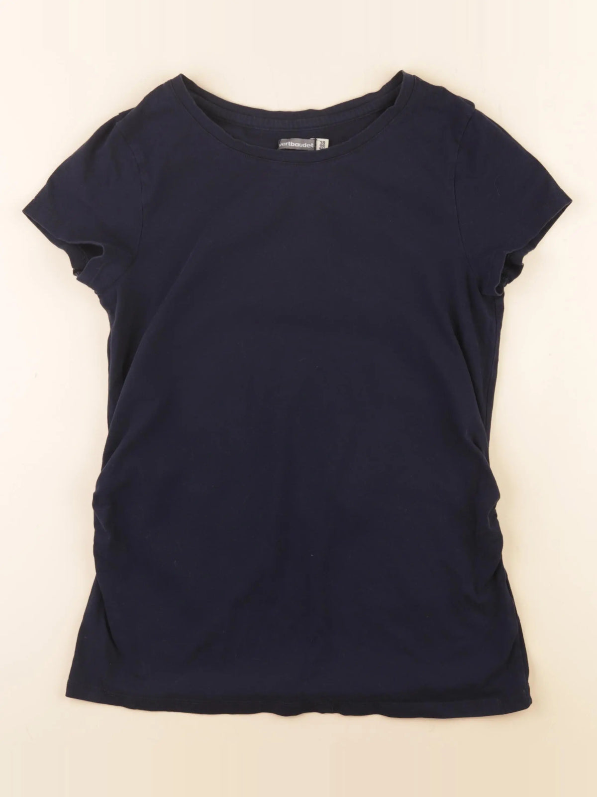 Vertbaudet - tee-shirt grossesse bleu - 38 à 40