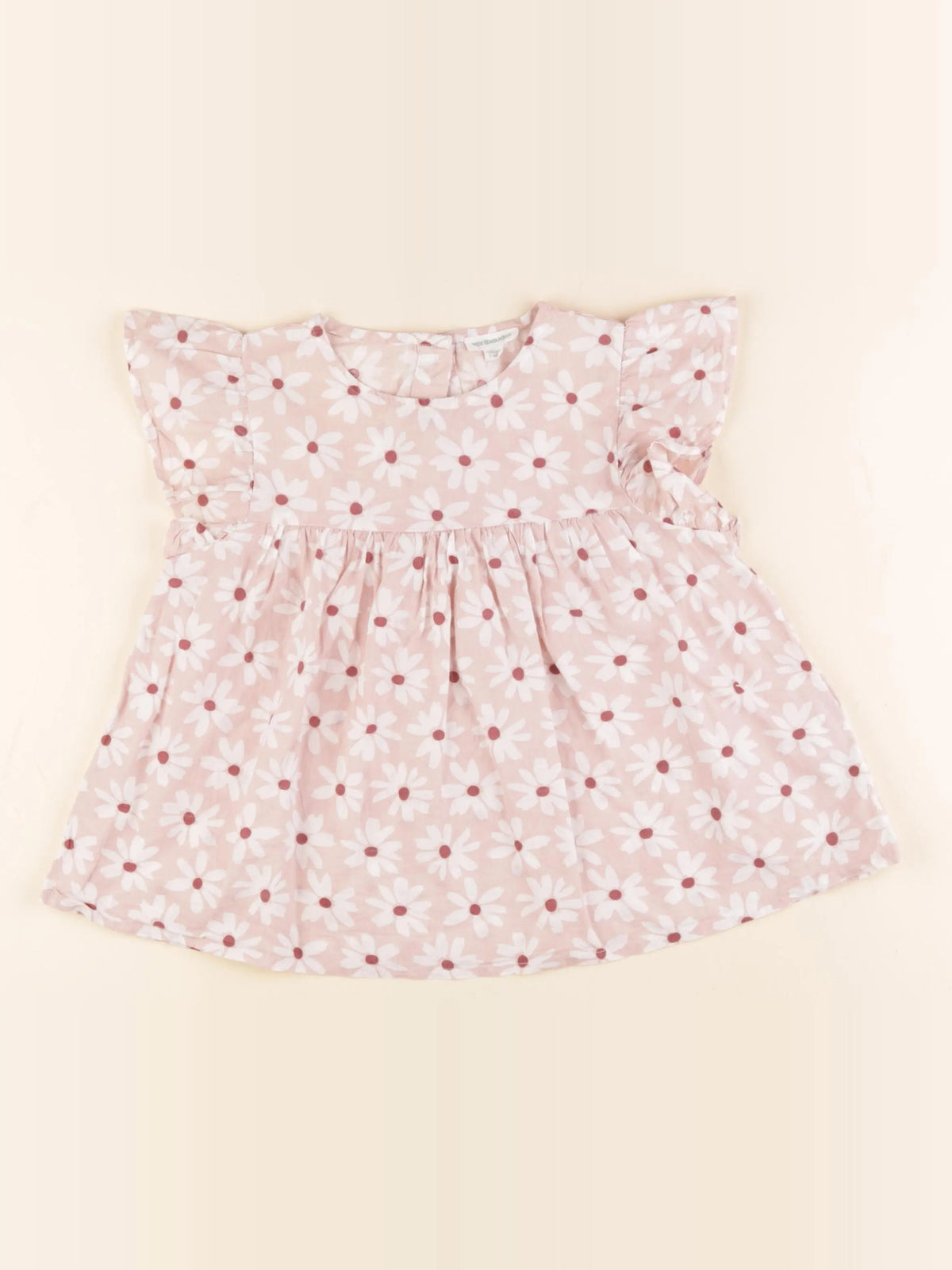 Vertbaudet - blouse rose - 7 ans